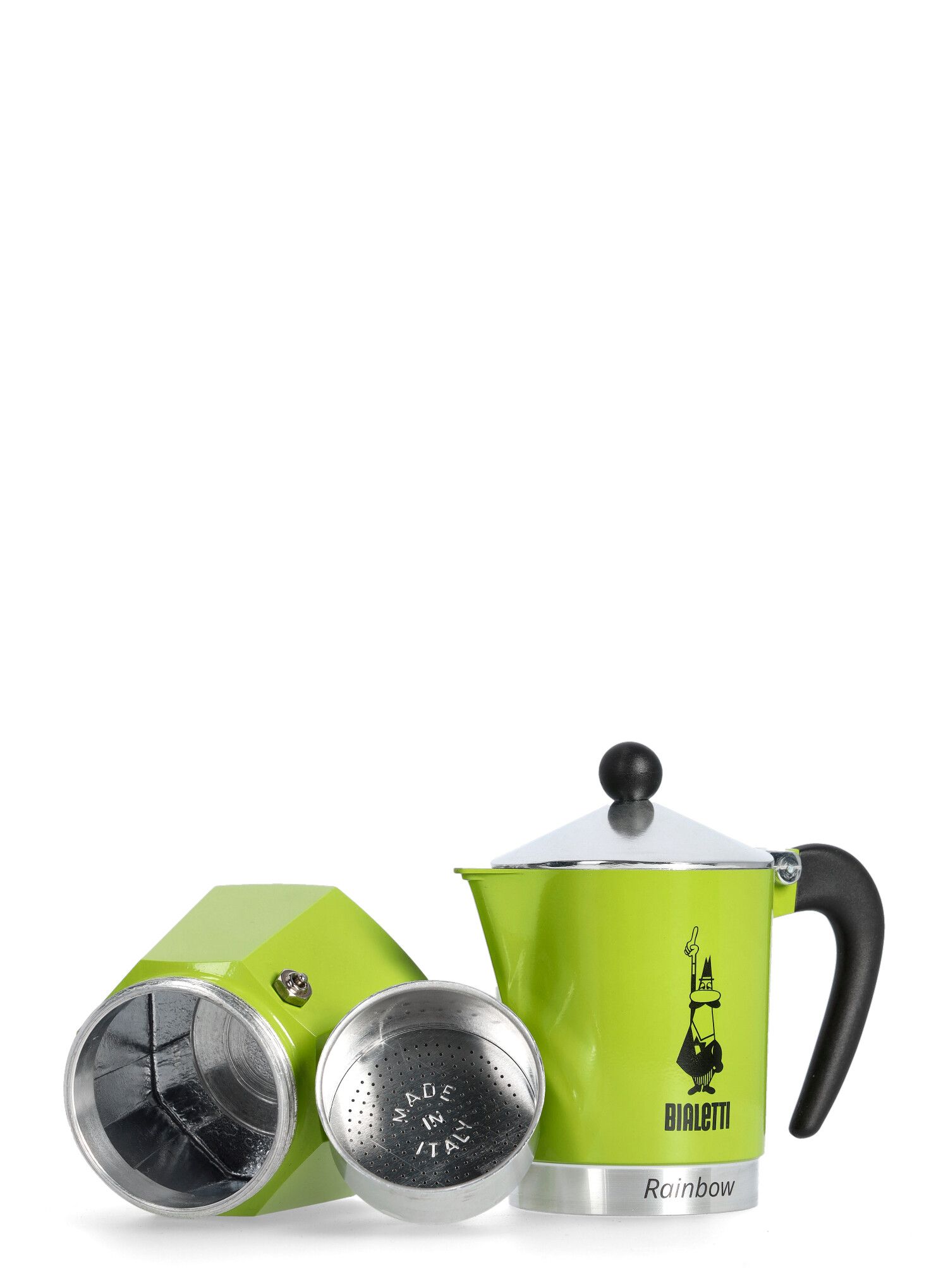 Bialetti Rainbow 6TZ Turista kávéfőző    - green