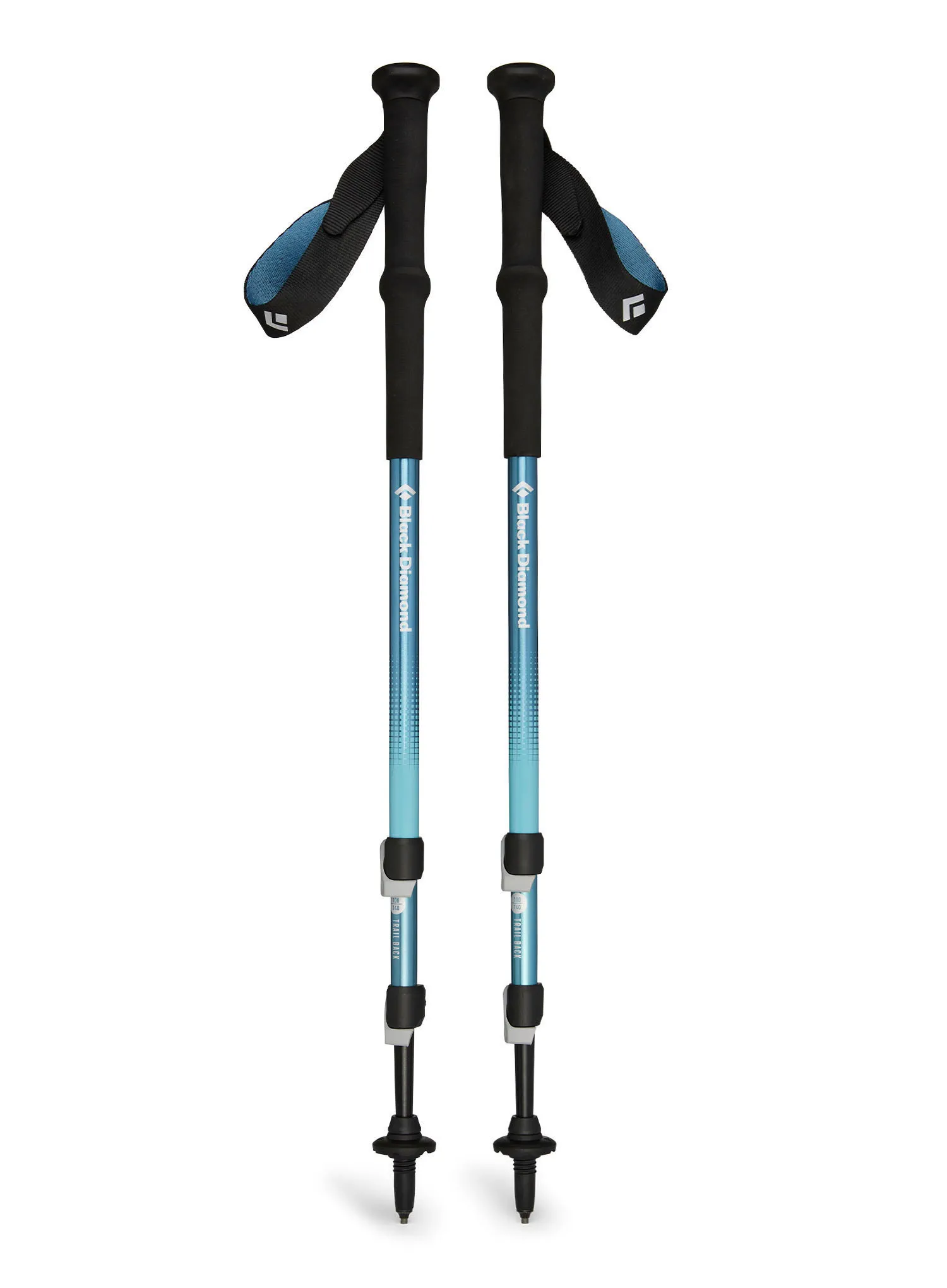 Black Diamond Trail Back Trekking Poles Alumínium túrabot - creek blue