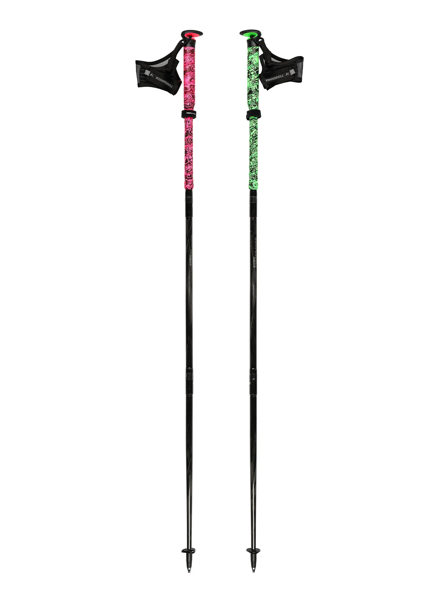 Komperdell Fxp Carbon Ultra Futóbot - green/pink