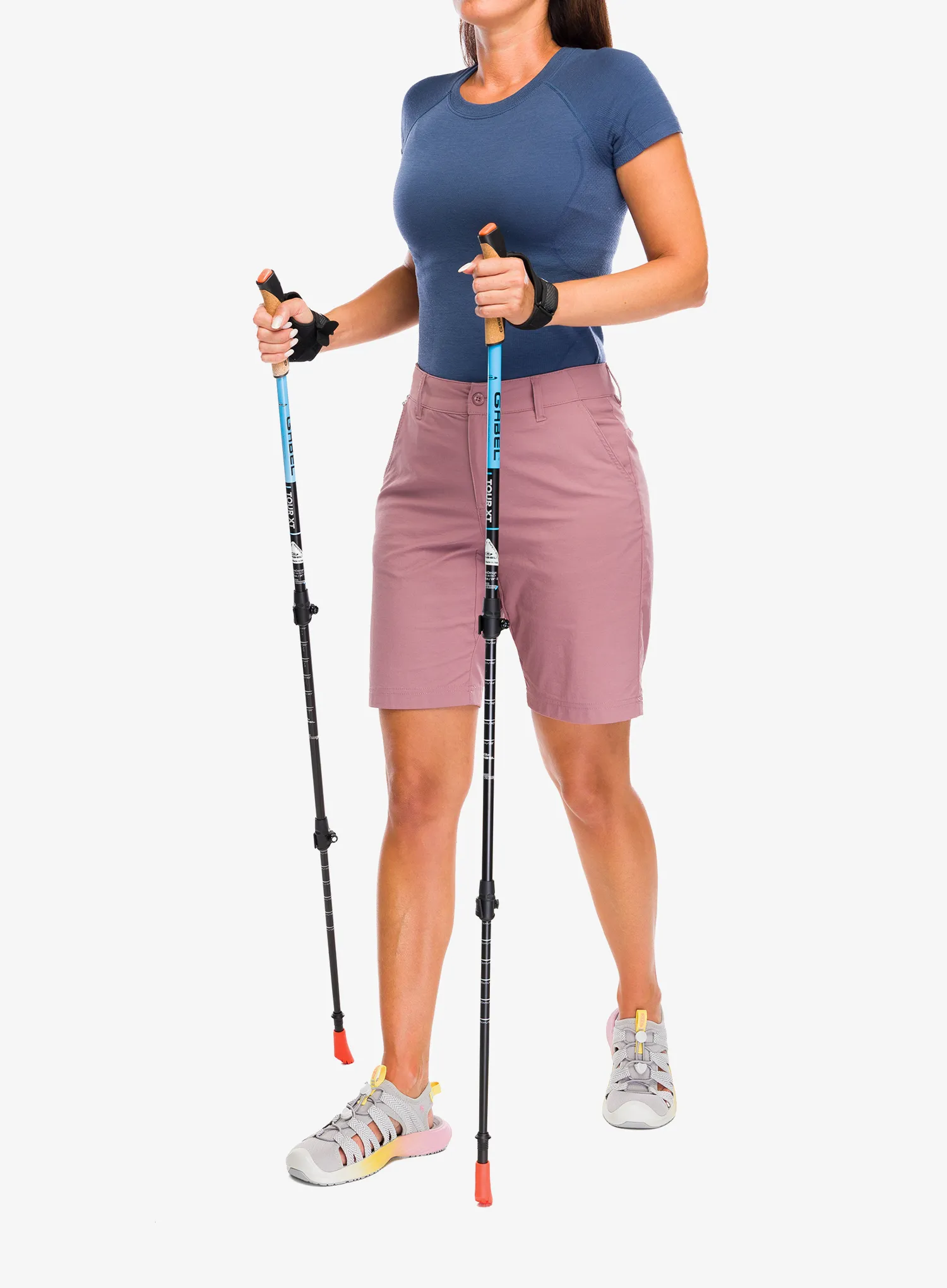 Gabel Tour XT F.L Nordic Walking Bot - black/blue