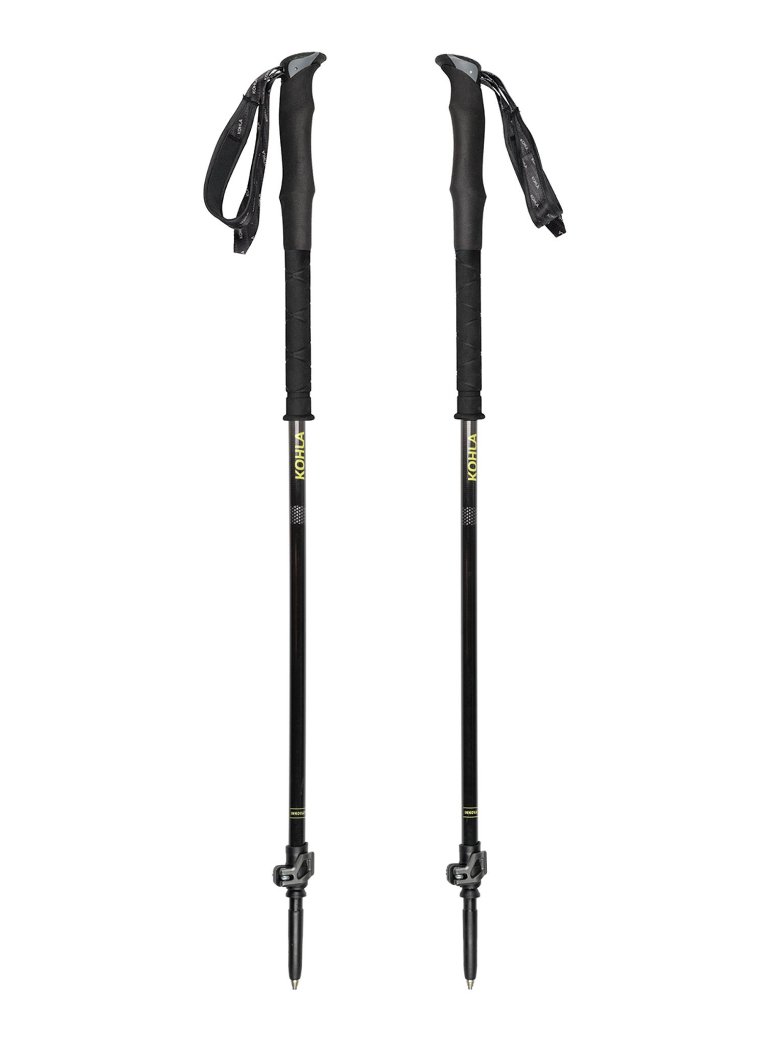 Kohla Vertical Pro Pole Síbot Túrasíeléshez - black/sulphur