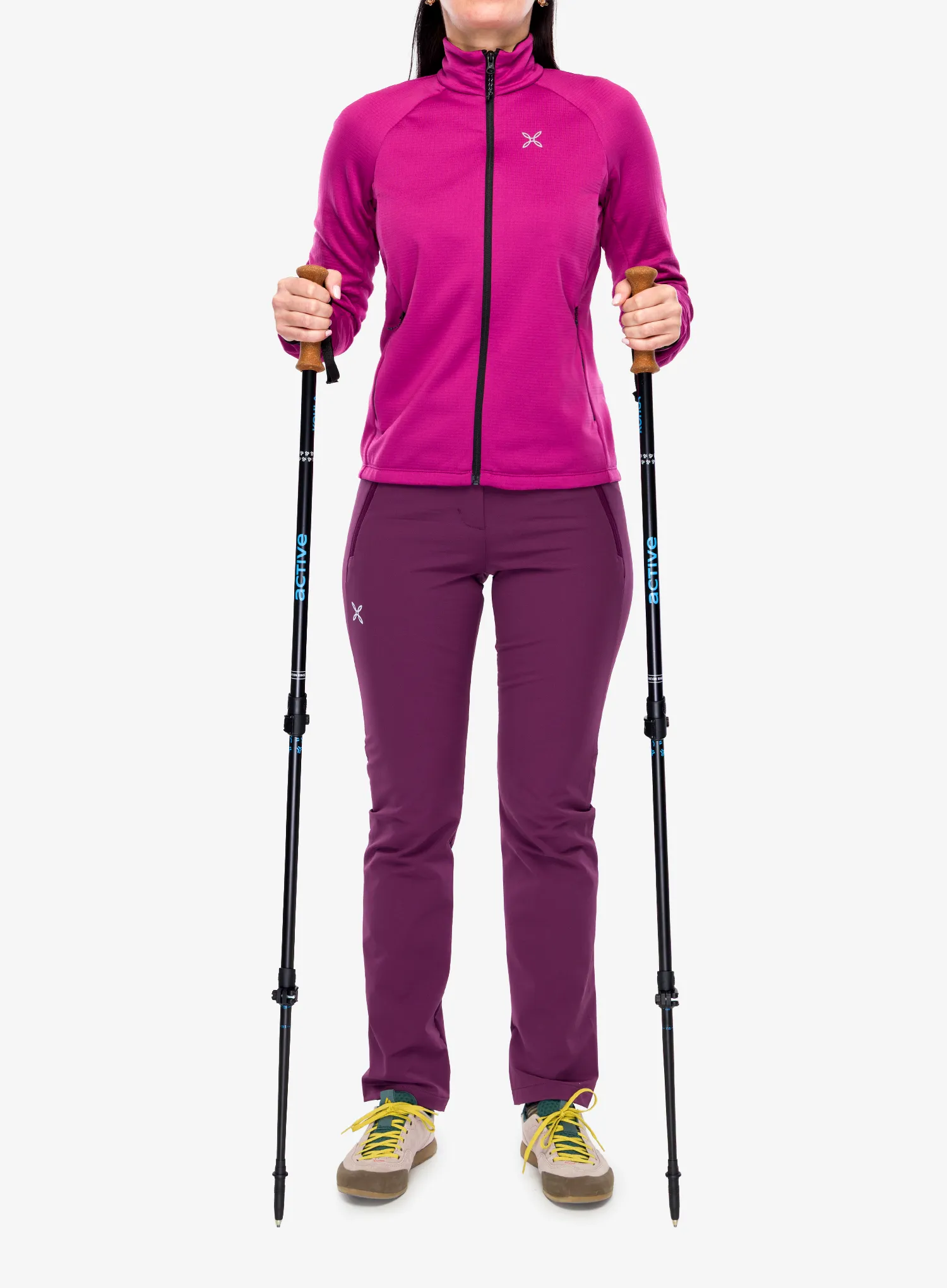 Kohla Active Pole Túrabot - black/dresden blue