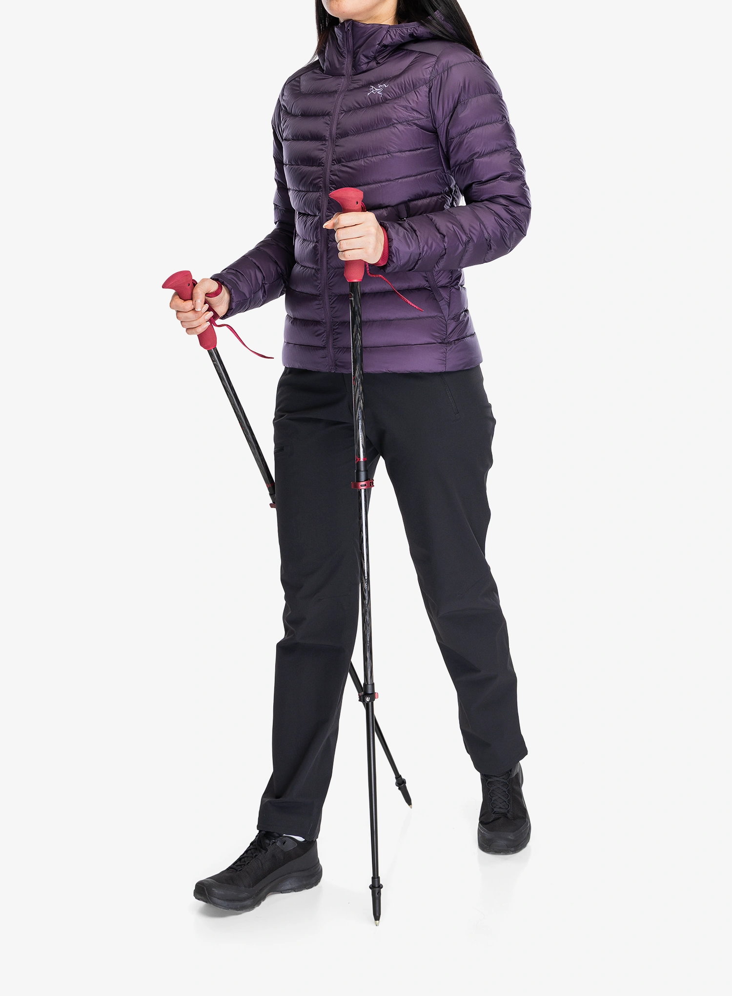 Komperdell Carbon EVO Zero Compact Túrabot - malbec