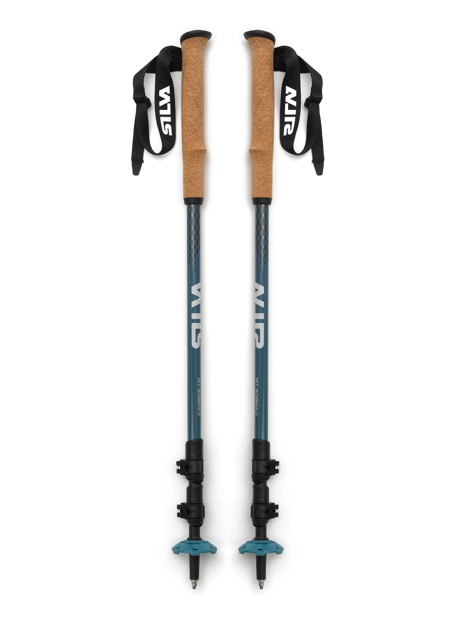 Silva Trekking Poles Alu Tele 100-140 cm Túrabot