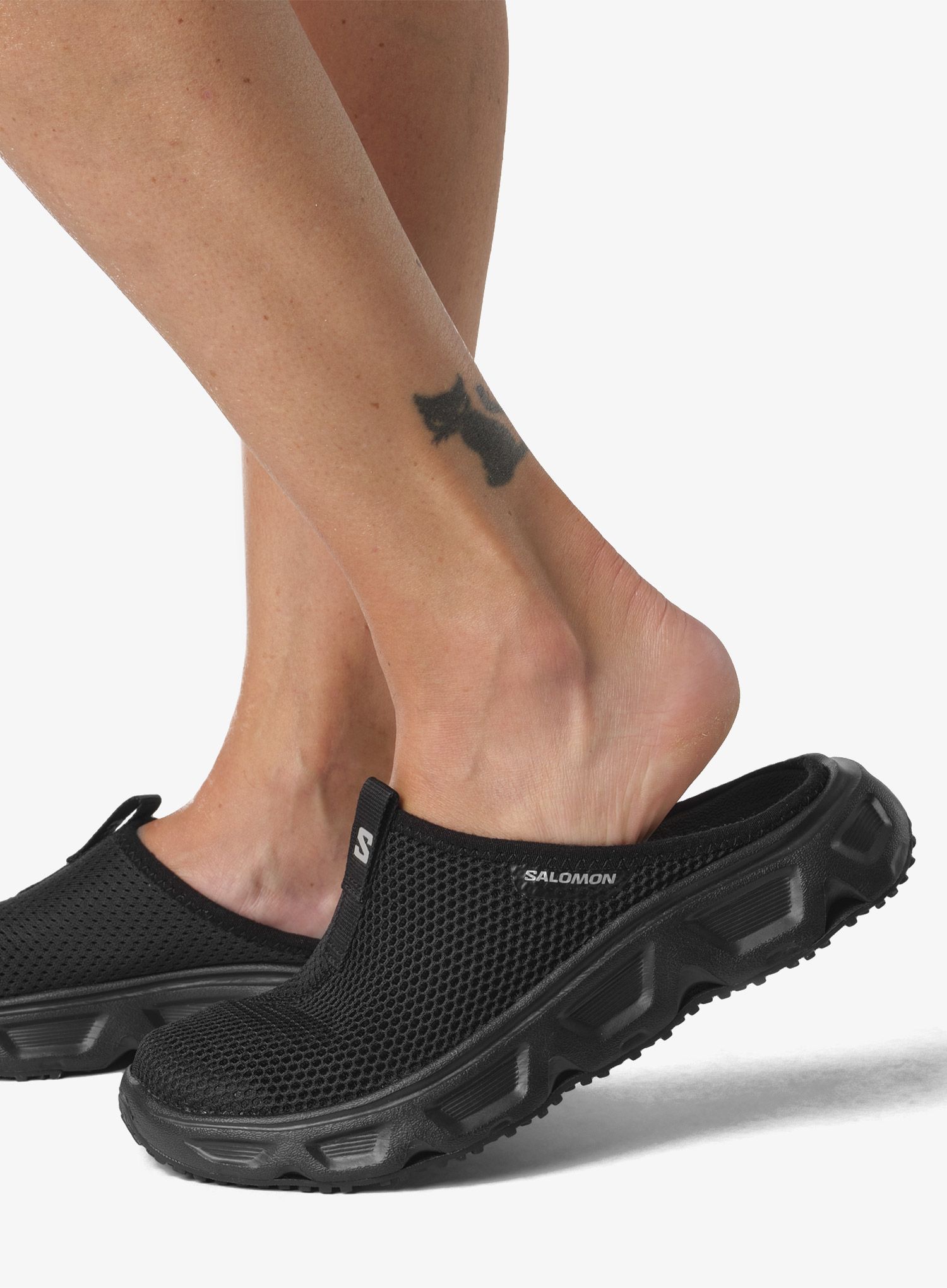 Salomon Reelax Slide 6.0 Női papucs - black/black/alloy