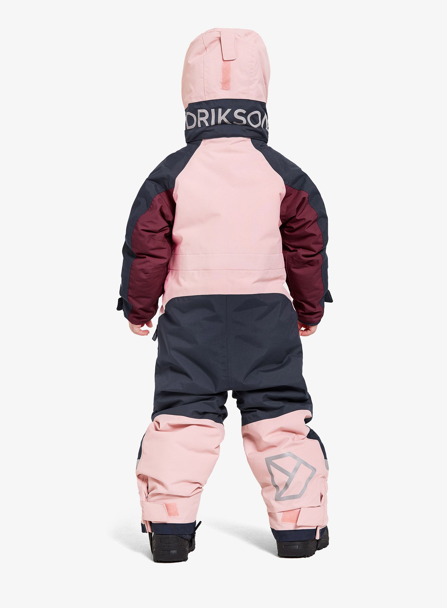 Didriksons Neptun Coverall 3 Lányok overallja - dusty pink