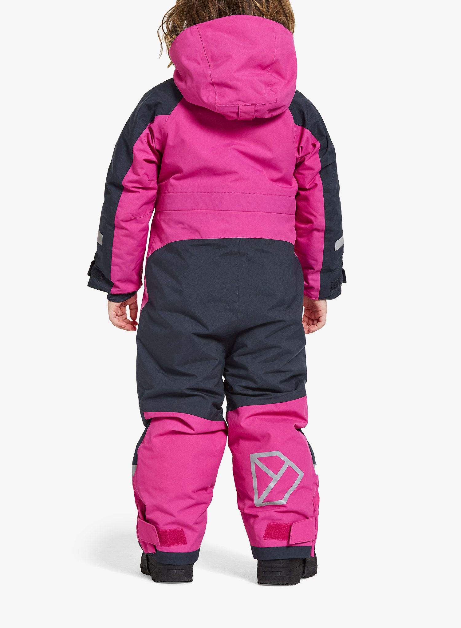 Didriksons Neptun Coverall 3 Lányok overallja - plastic pink