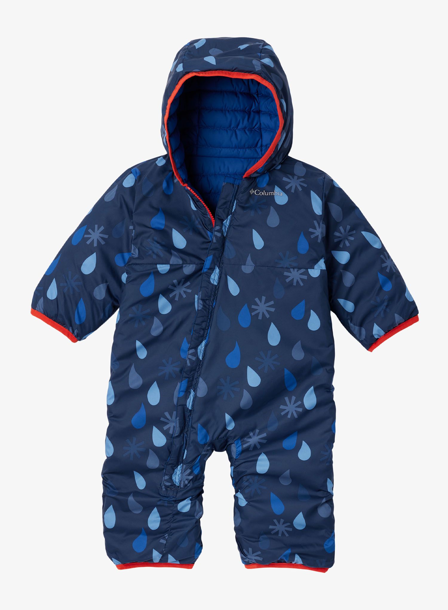 Columbia Powder Lite II Reversible Bunting Gyermek overál - whisper/mountain blue/spicy