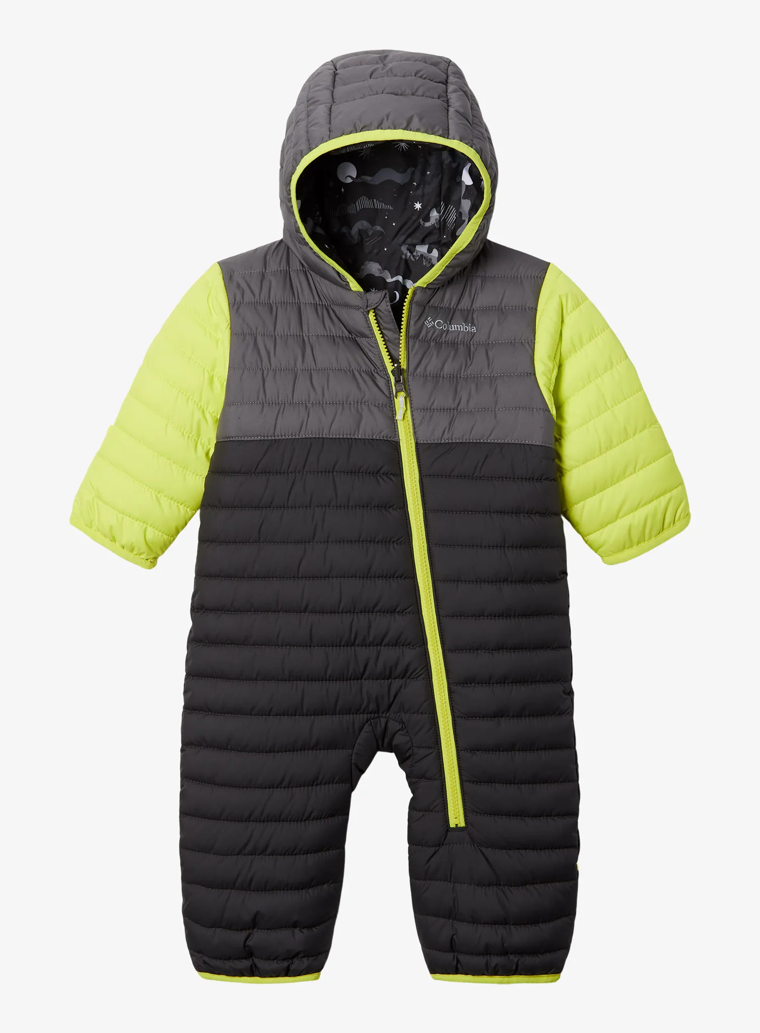 Columbia Powder Lite Reversible Bunting Gyermek overál - shark/city grey/black hyper