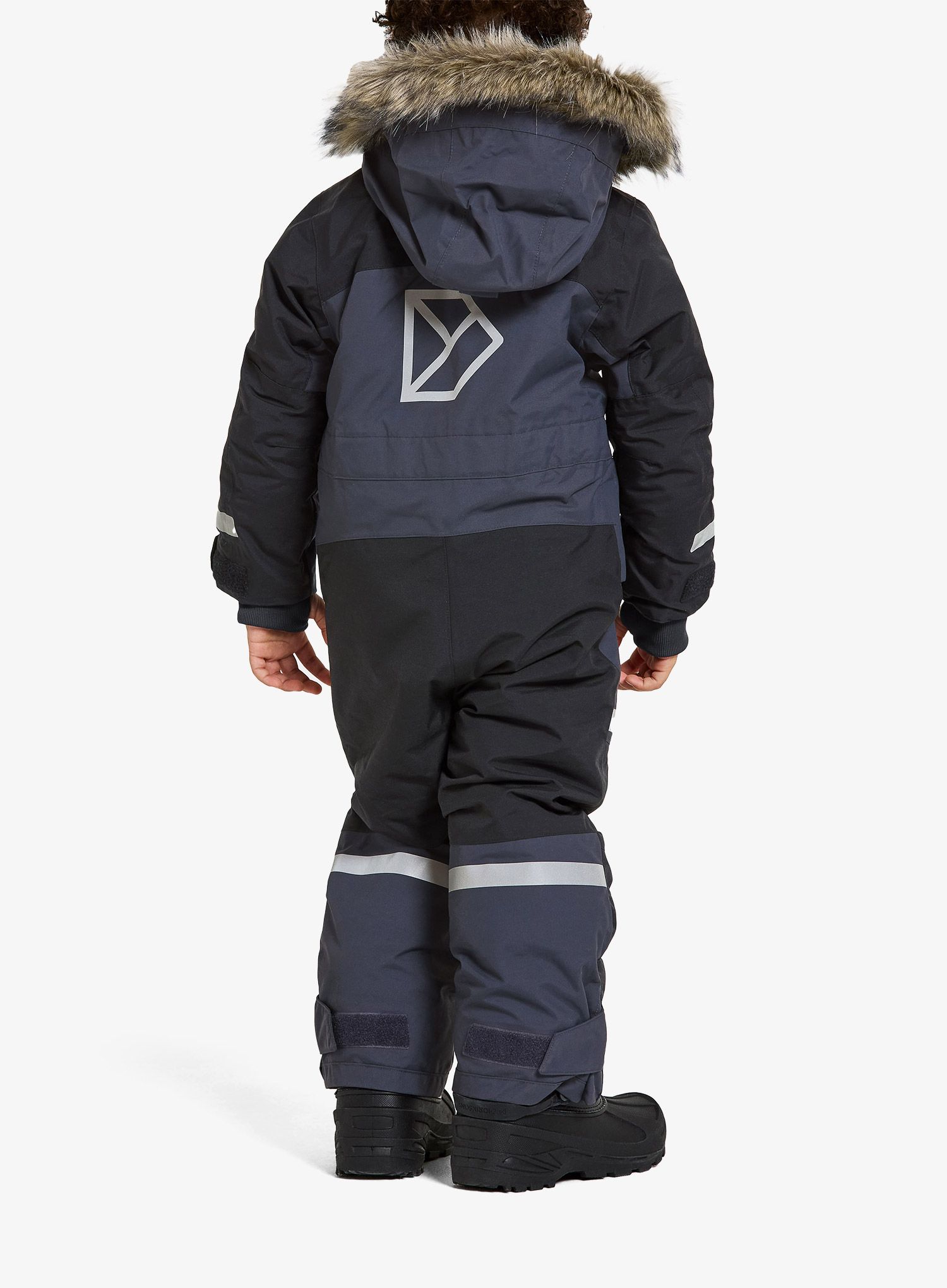 Didriksons Bjarven Coverall 3 Gyermek overál - navy