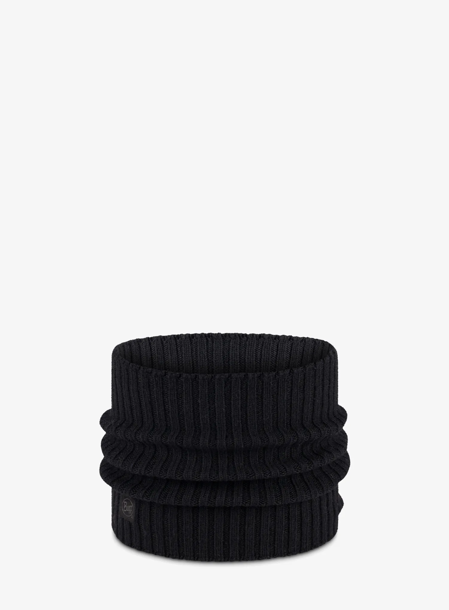Buff Knitted Neckwarmer Norval Csősál - black