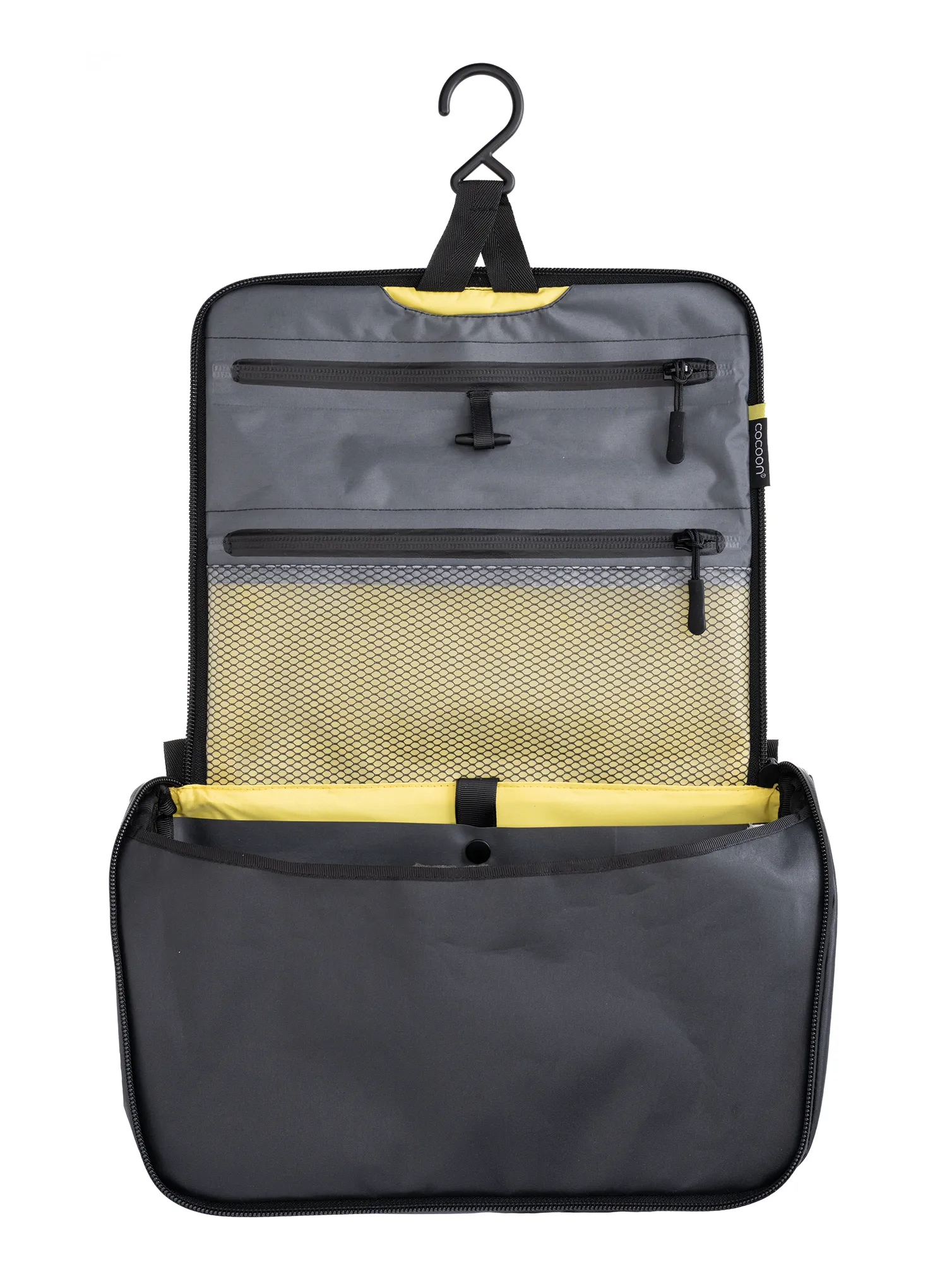 Cocoon Toiletry Kit Allrounder Neszesszer - grey/black/yellow