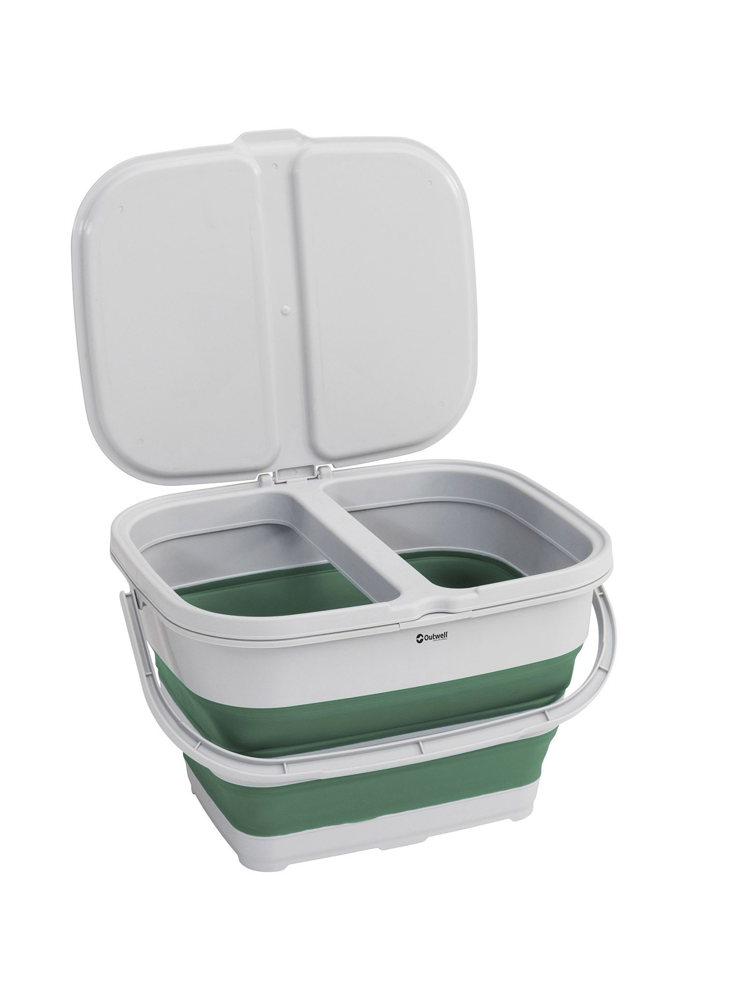 Outwell Collaps RecycleIt Basket Kosár - shadow green
