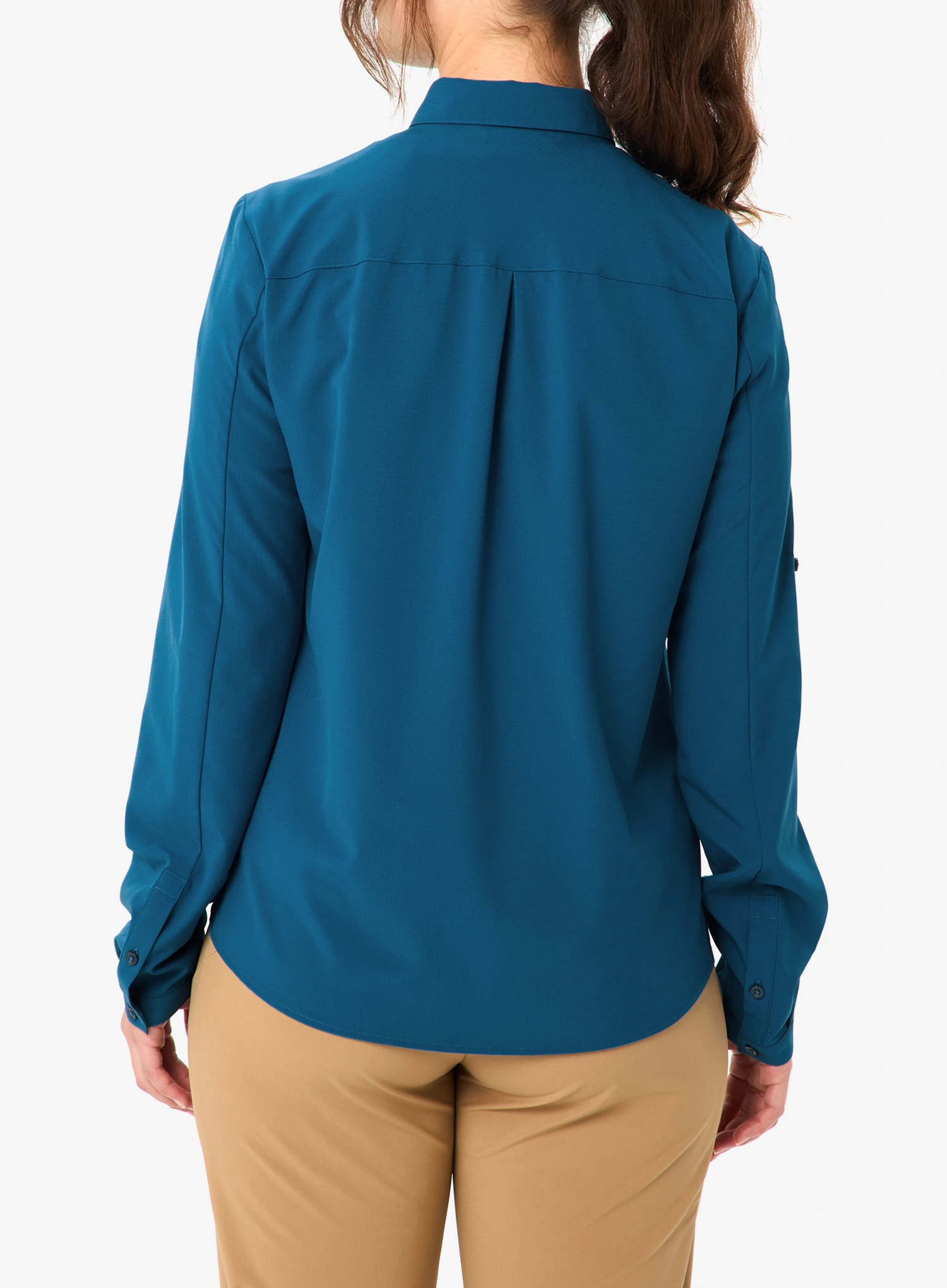 Vaude Rosemoor LS Shirt IV Női ing - shore blue