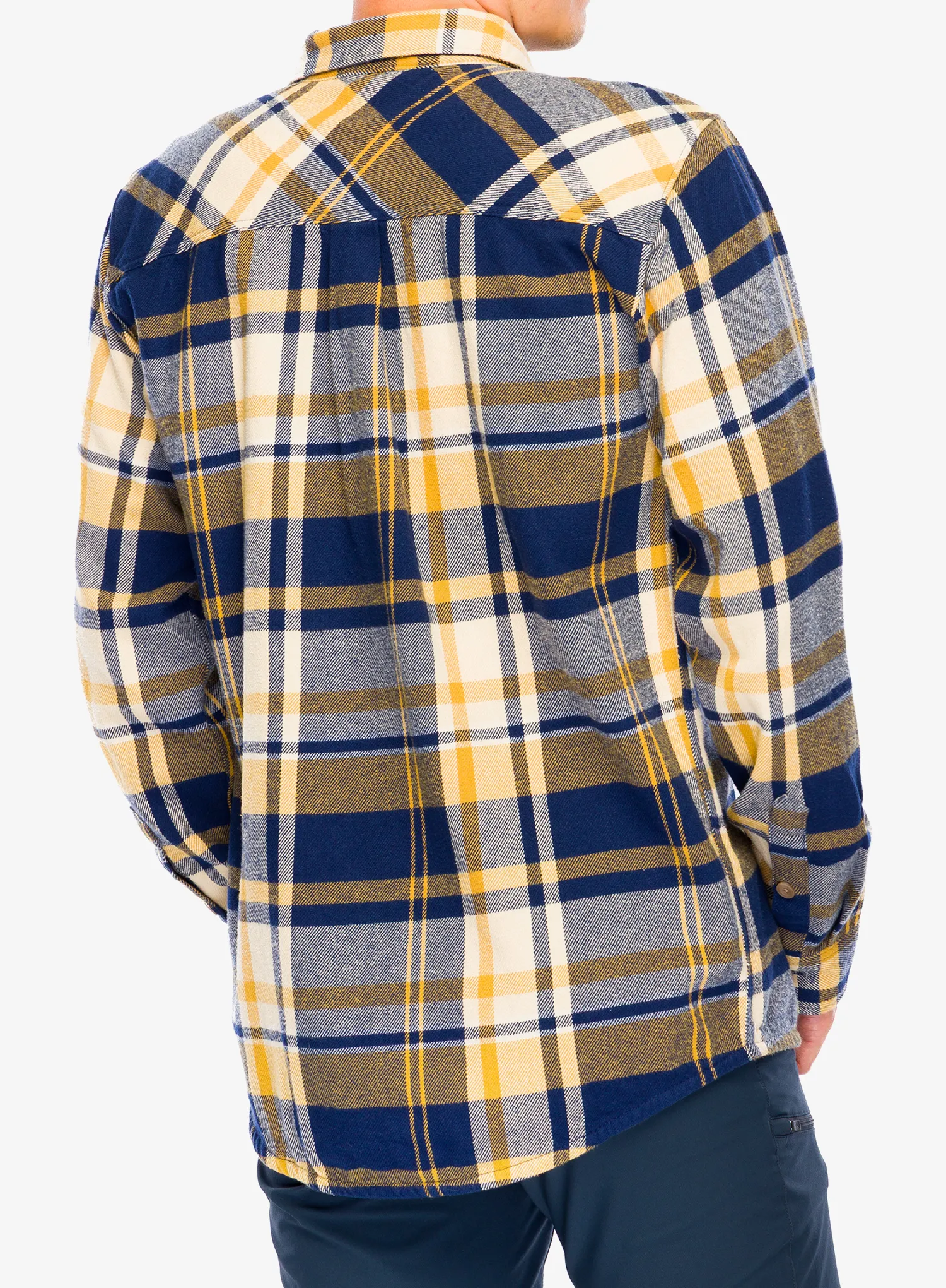 Black Diamond Project Flannel Ing     - indigo/gold plaid