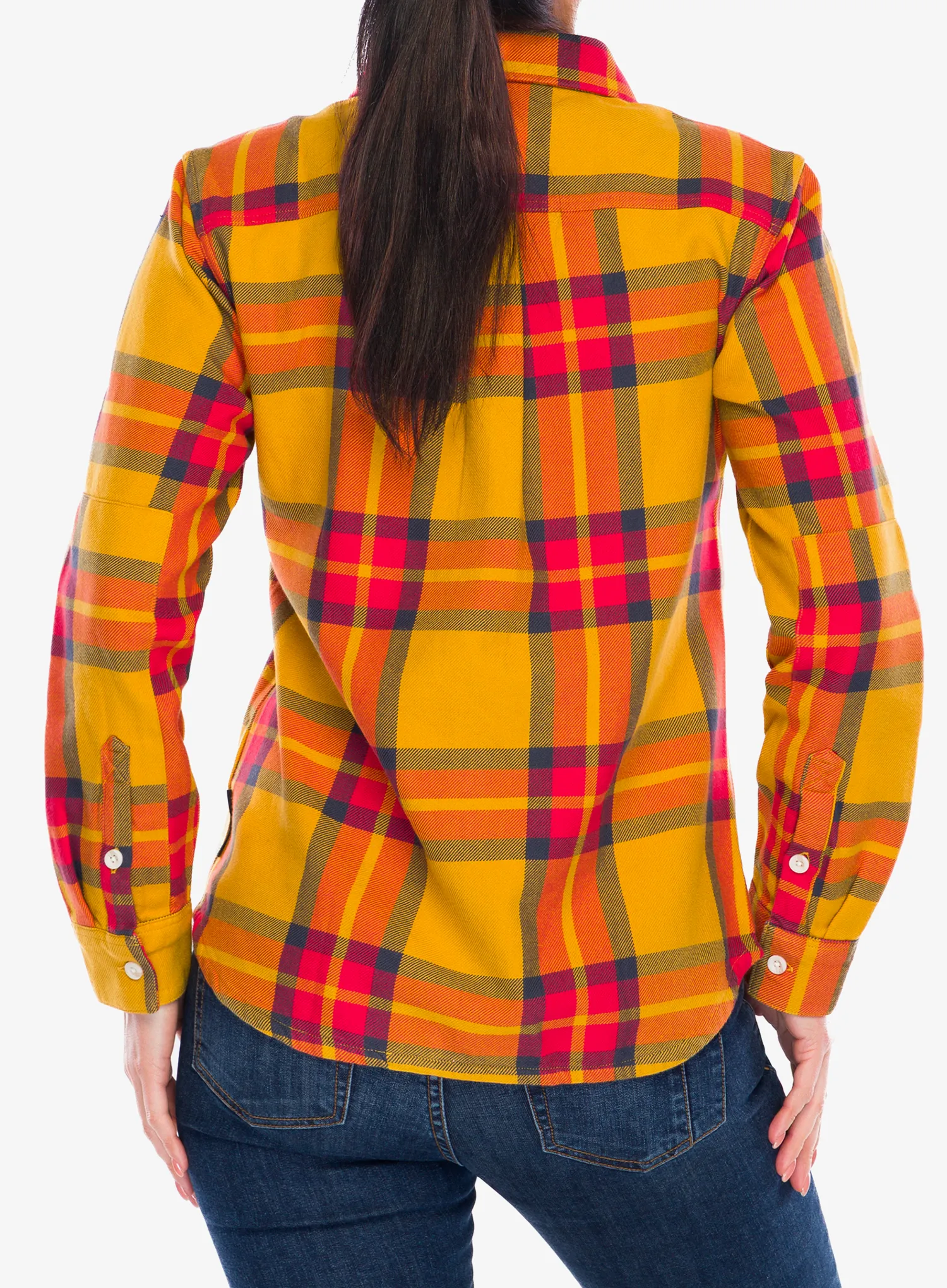 Black Diamond Project Twill LS Shirt Női ing - amber/coral red