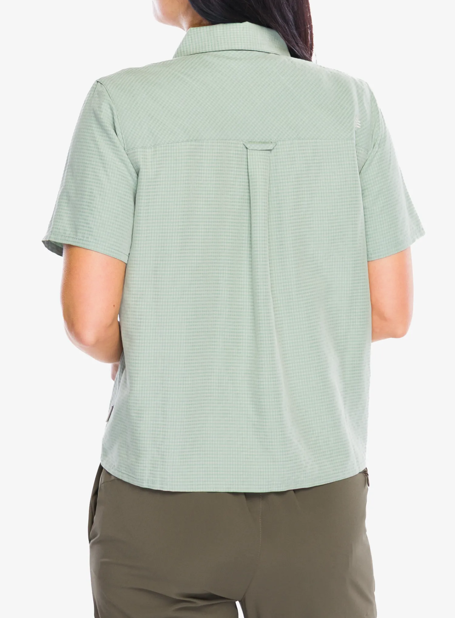 Royal Robbins Desert Pucker S/S Női ing - sage leaf