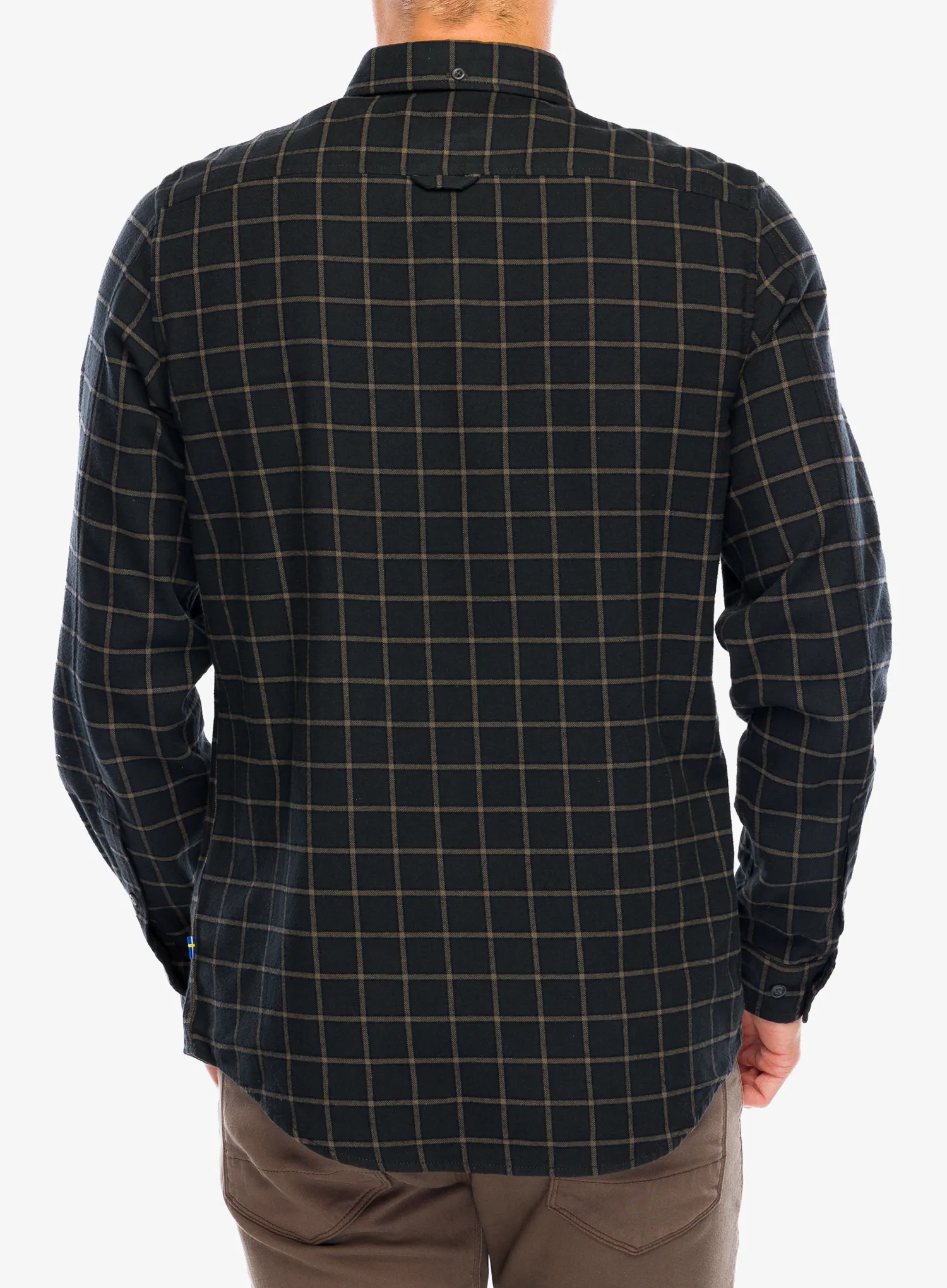 Fjallraven Ovik Flannel Shirt Ing - dark grey