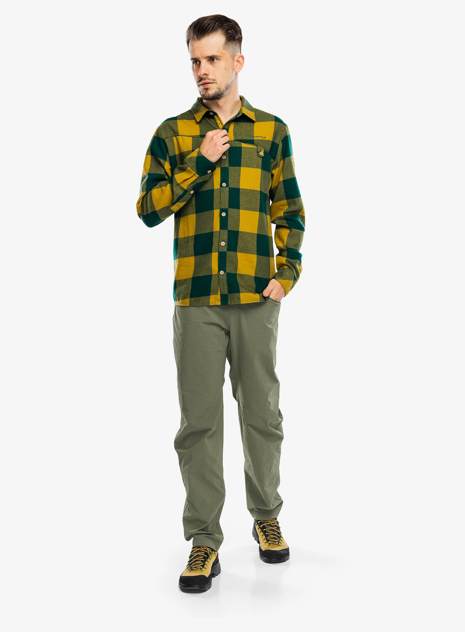 La Sportiva Rambler Flannel Shirt Ing - jungle