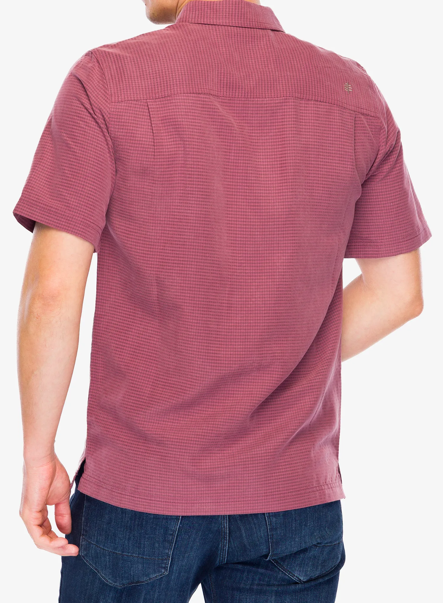 Royal Robbins Mojave Pucker Dry SS Ing - wild rhubarb