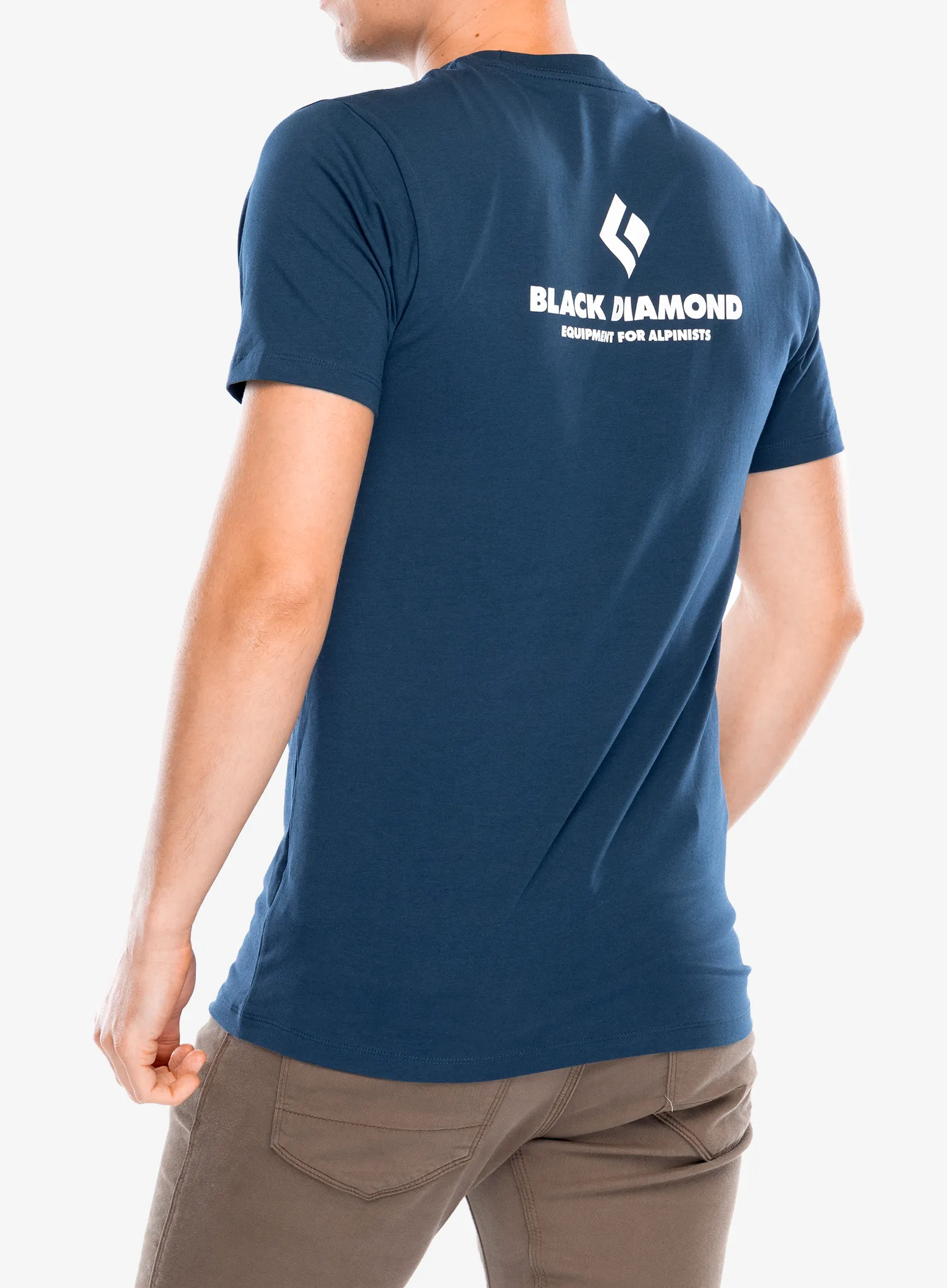 Black Diamond Equipment For Alpinist Tee Pamutpóló - indigo