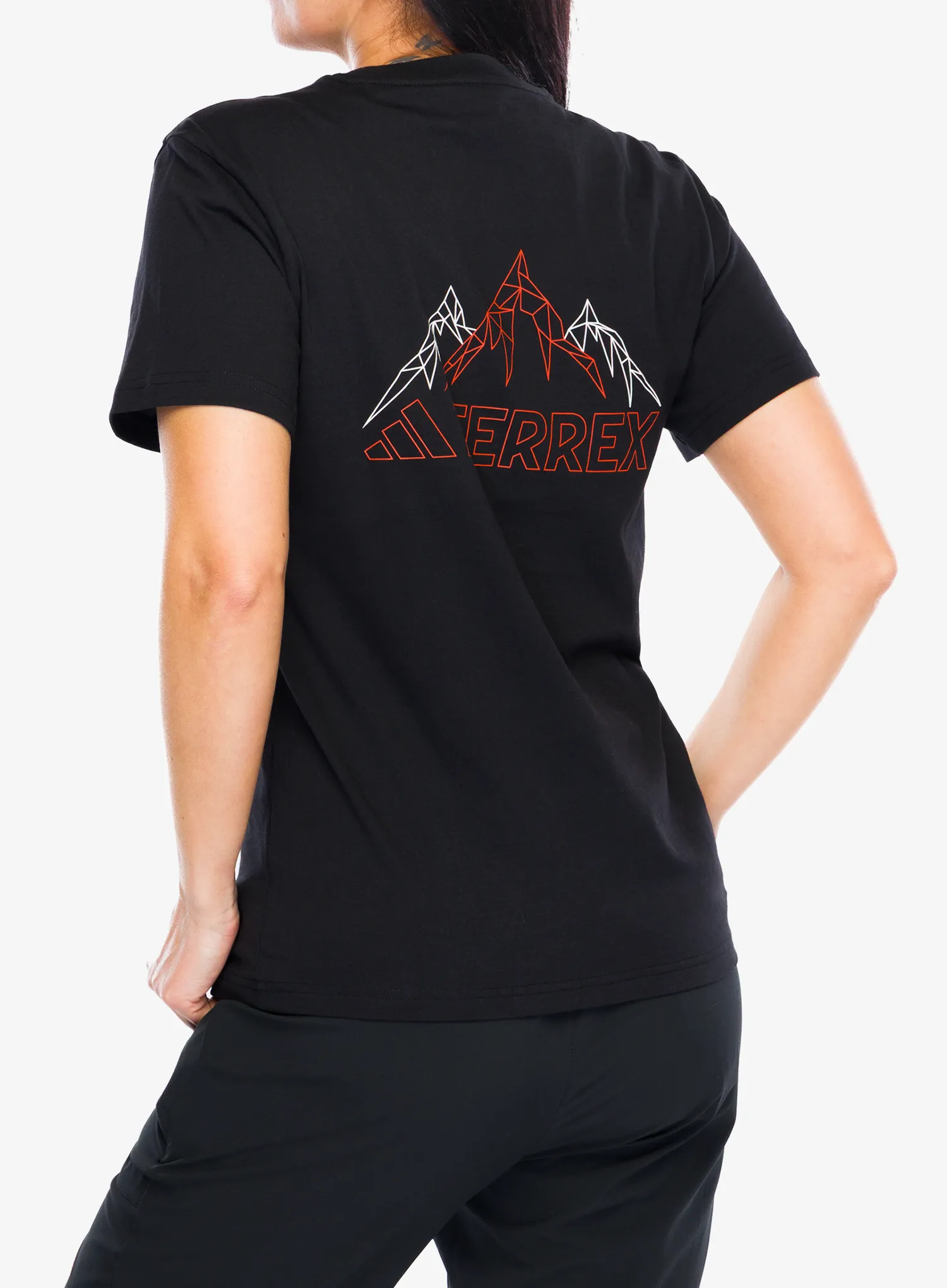 adidas TERREX Mountain Tee Női pamutpóló - black