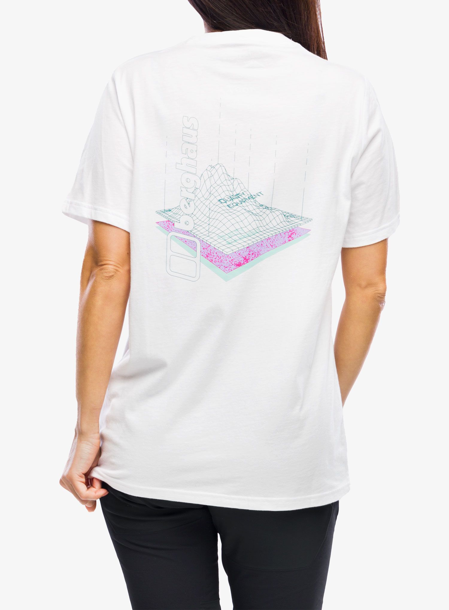 Berghaus Boyfriend Three Layers SS Tee Női pamutpóló - pure white