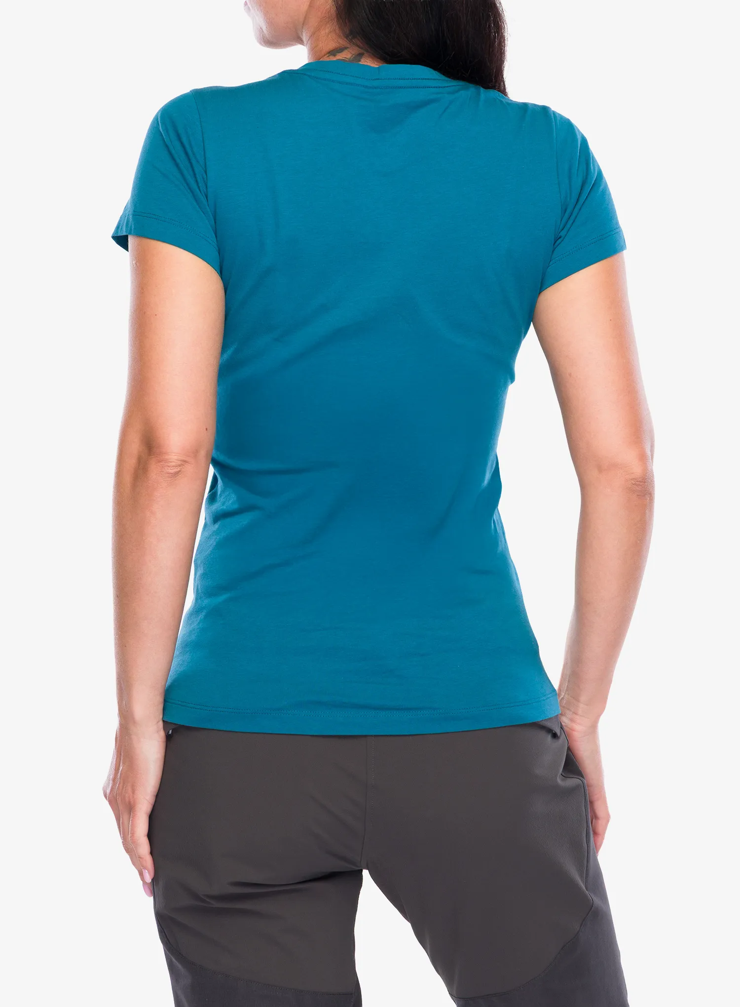 BlackYak Senepol Classic Logo Női Pamutpóló - lyons blue