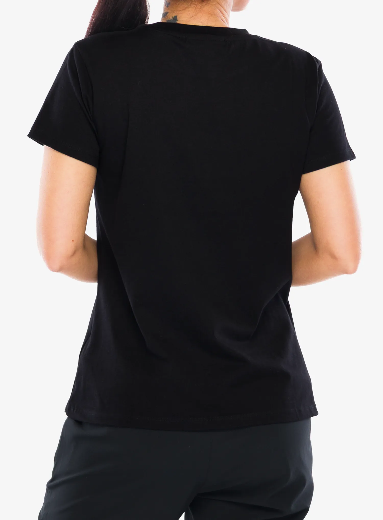 Didriksons Ingaro T-Shirt BBTO Női pamutpóló - black