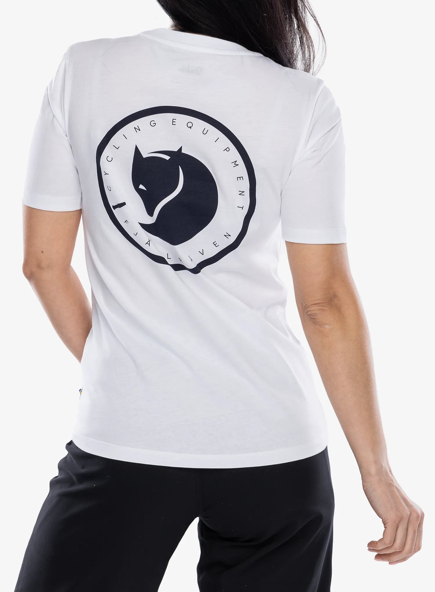 Fjallraven Hoja T-shirt Női pamutpóló - white