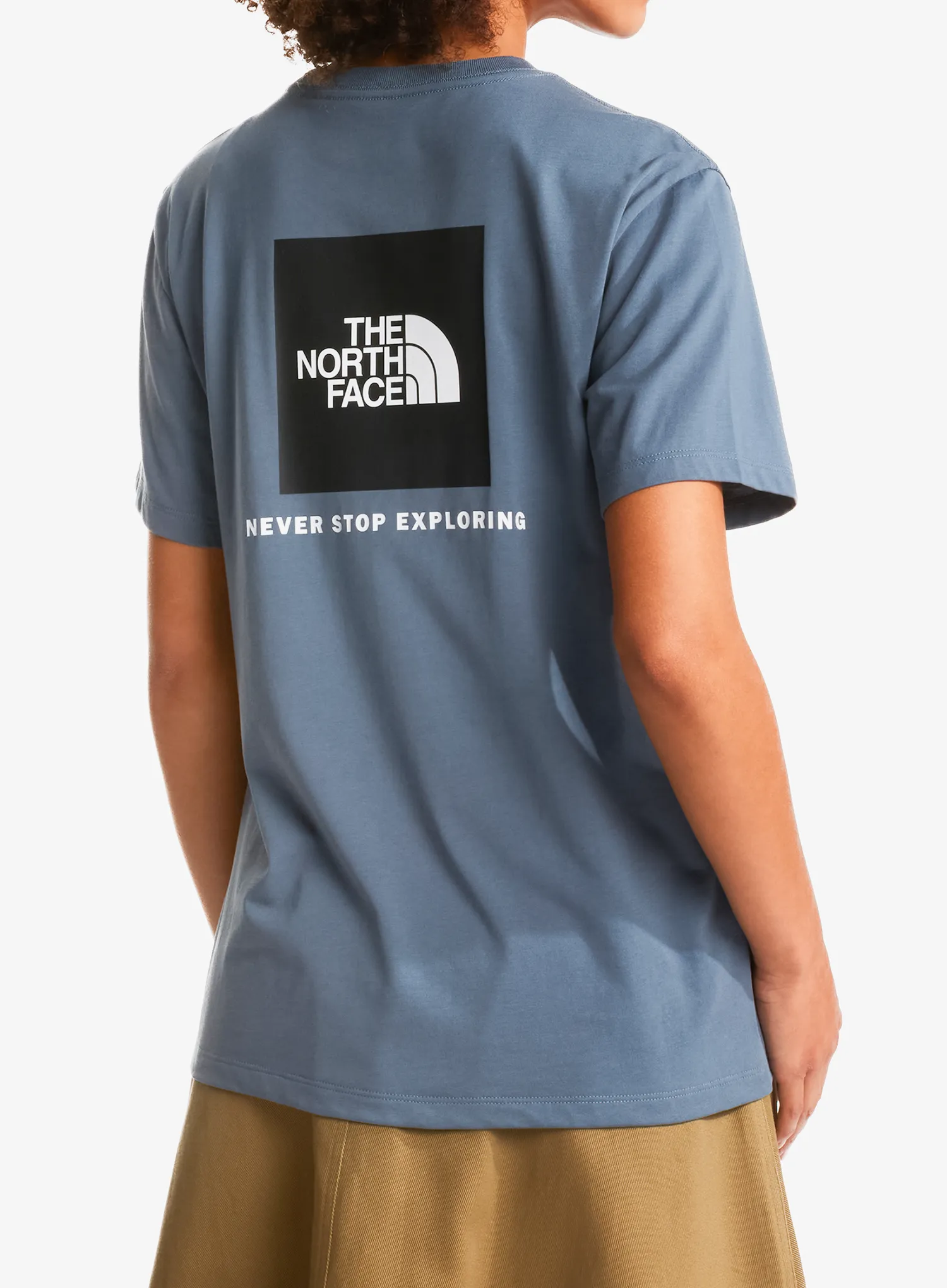 The North Face Evolution Half Dome Relaxed Short Sleeve Női pamutpóló - granite grey