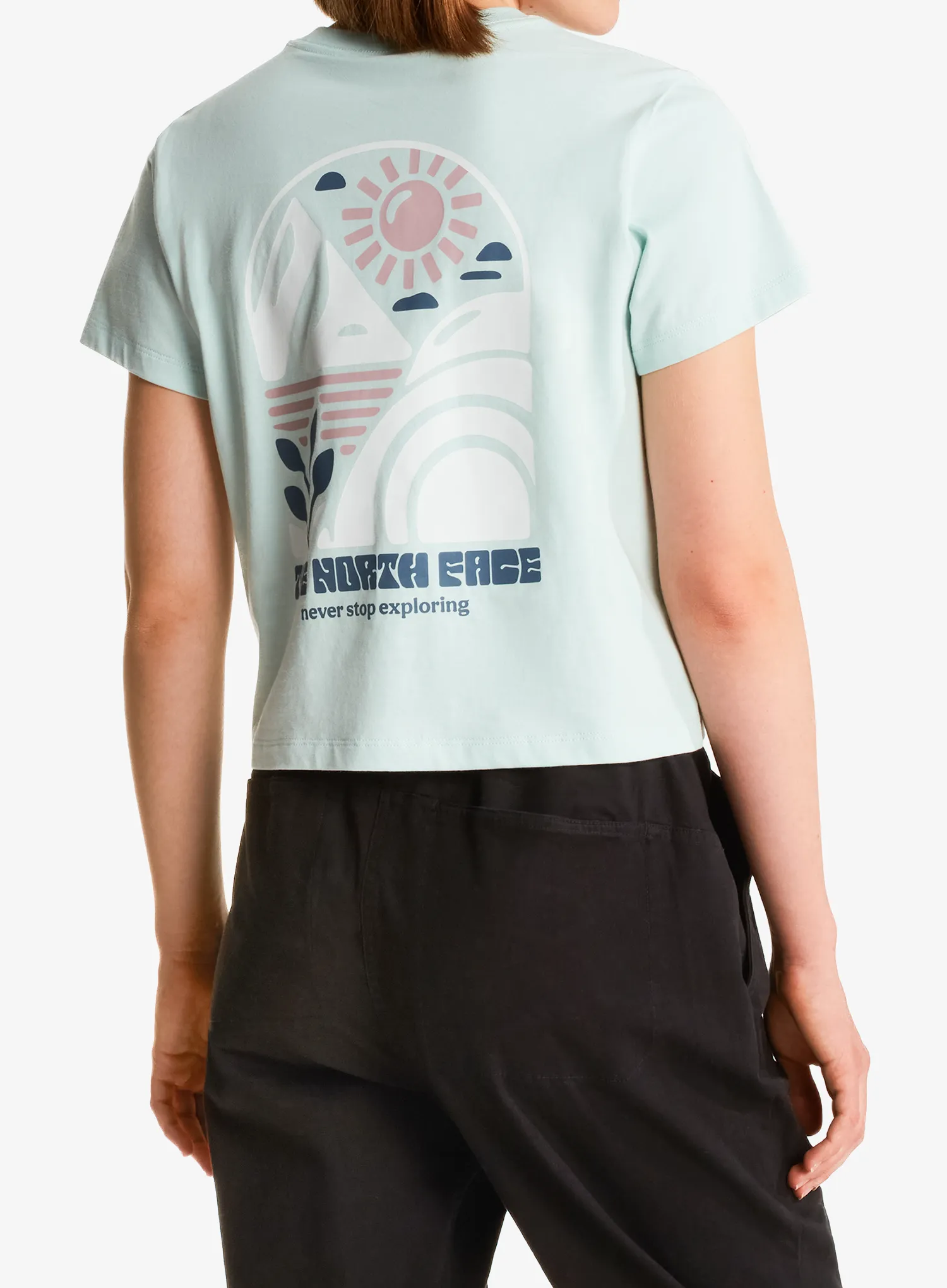 The North Face Sun Regular SS Cutie Tee Női pamutpóló - opal frost