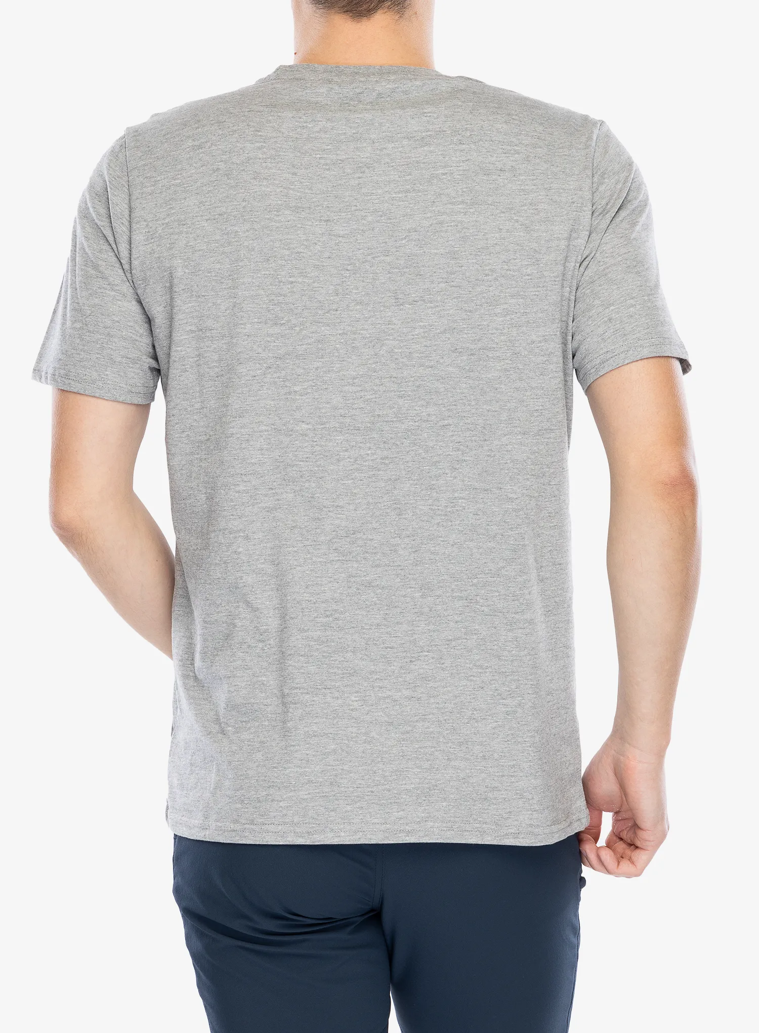 Didriksons Harald T-Shirt 3 Pamutpóló - grey melange