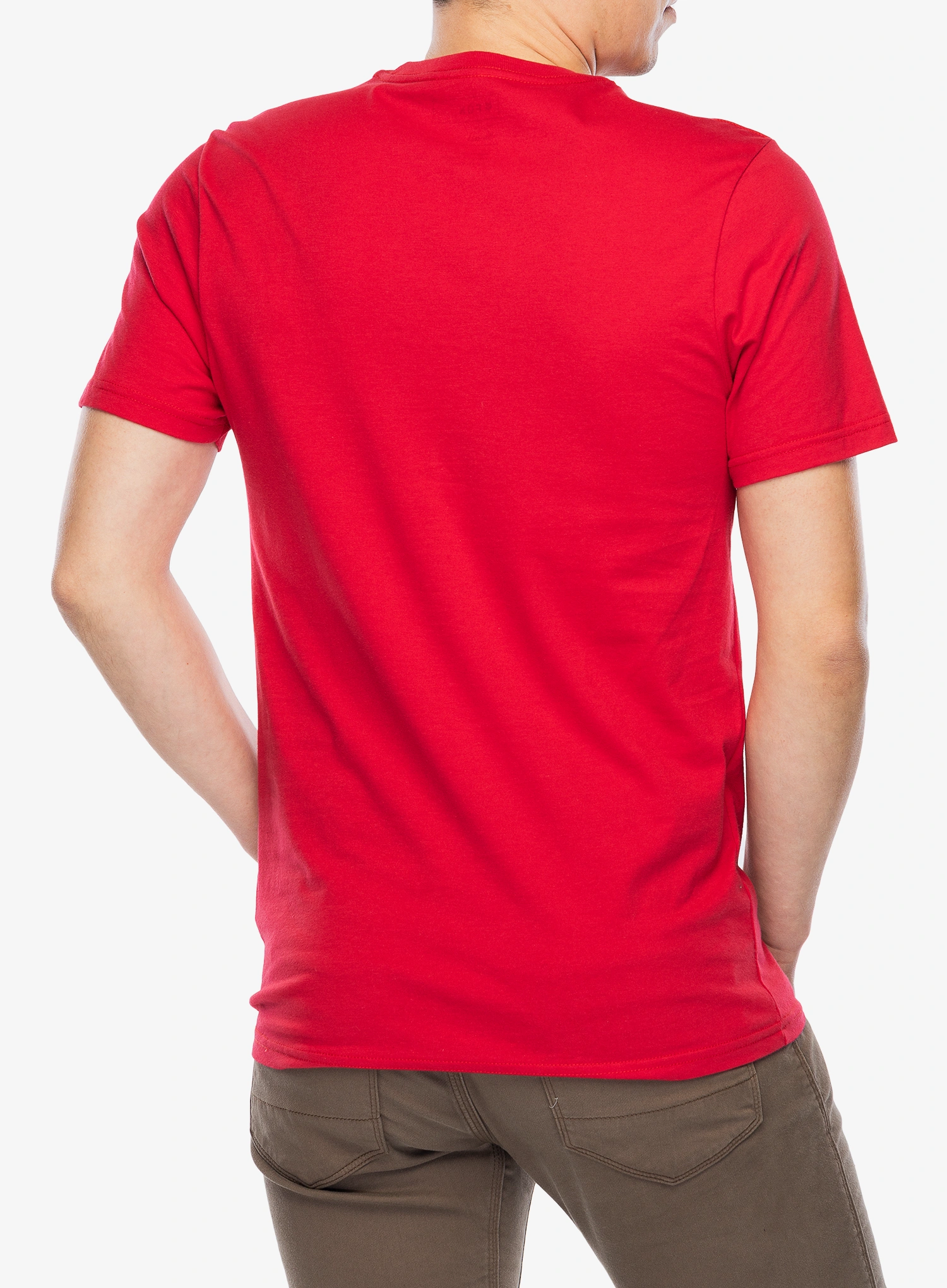 Fox Absolute SS Prem Tee Pamutpóló - flame red