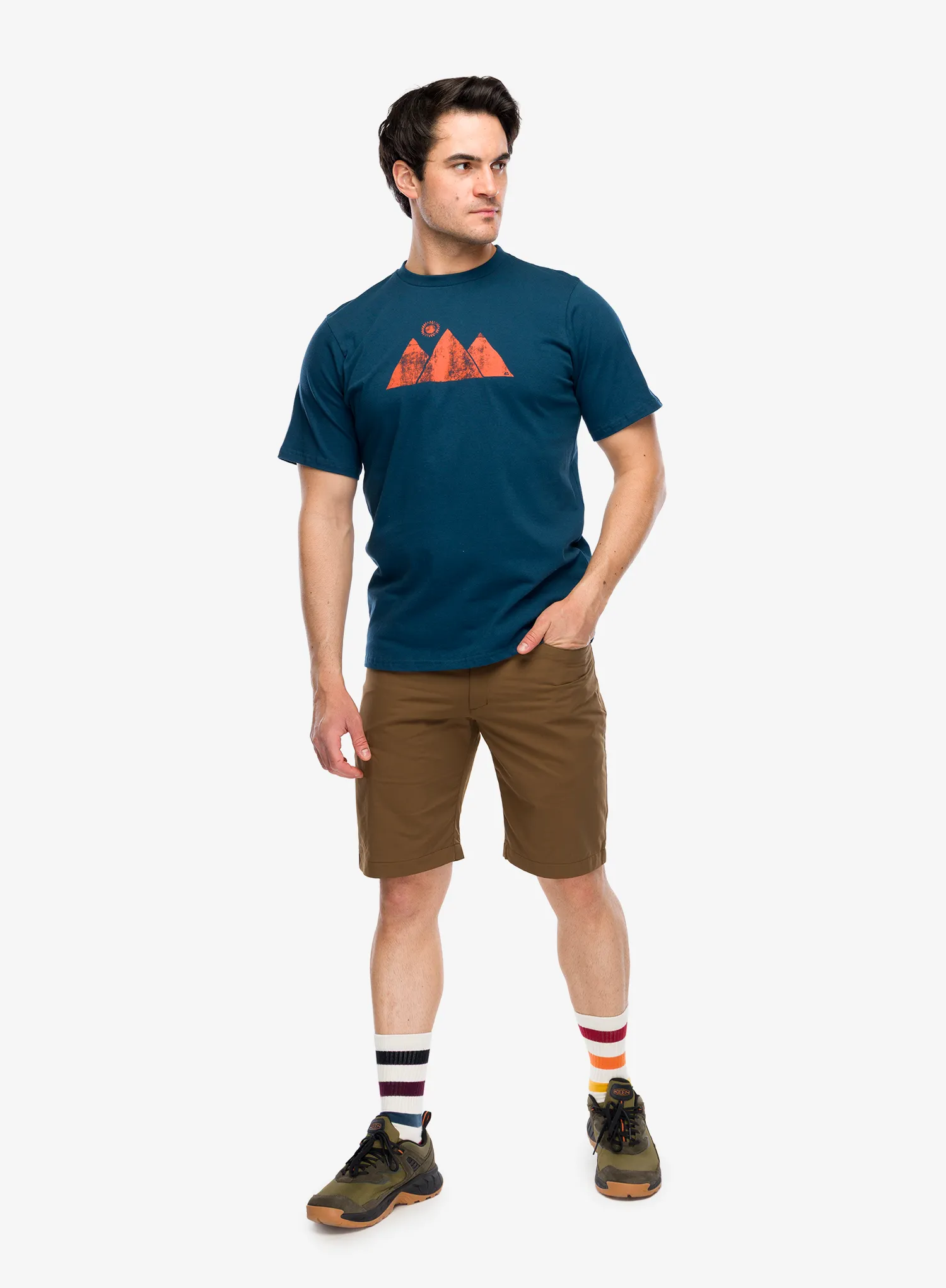 Mountain Equipment Mountain Sun Tee Pamutpóló - blue majolica 