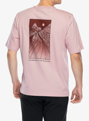 Salewa Eagle Sunset Loose T-Shirt Pamutpóló - zephyr