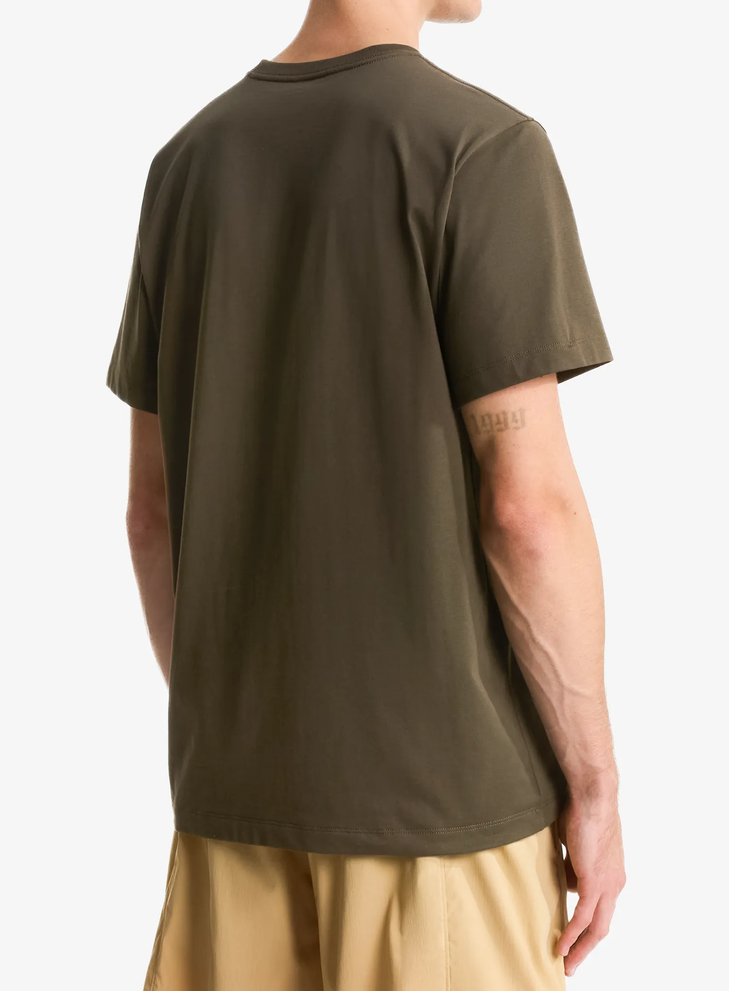 The North Face Evolution Simple Dome Regular SS Pamutpóló - new taupe