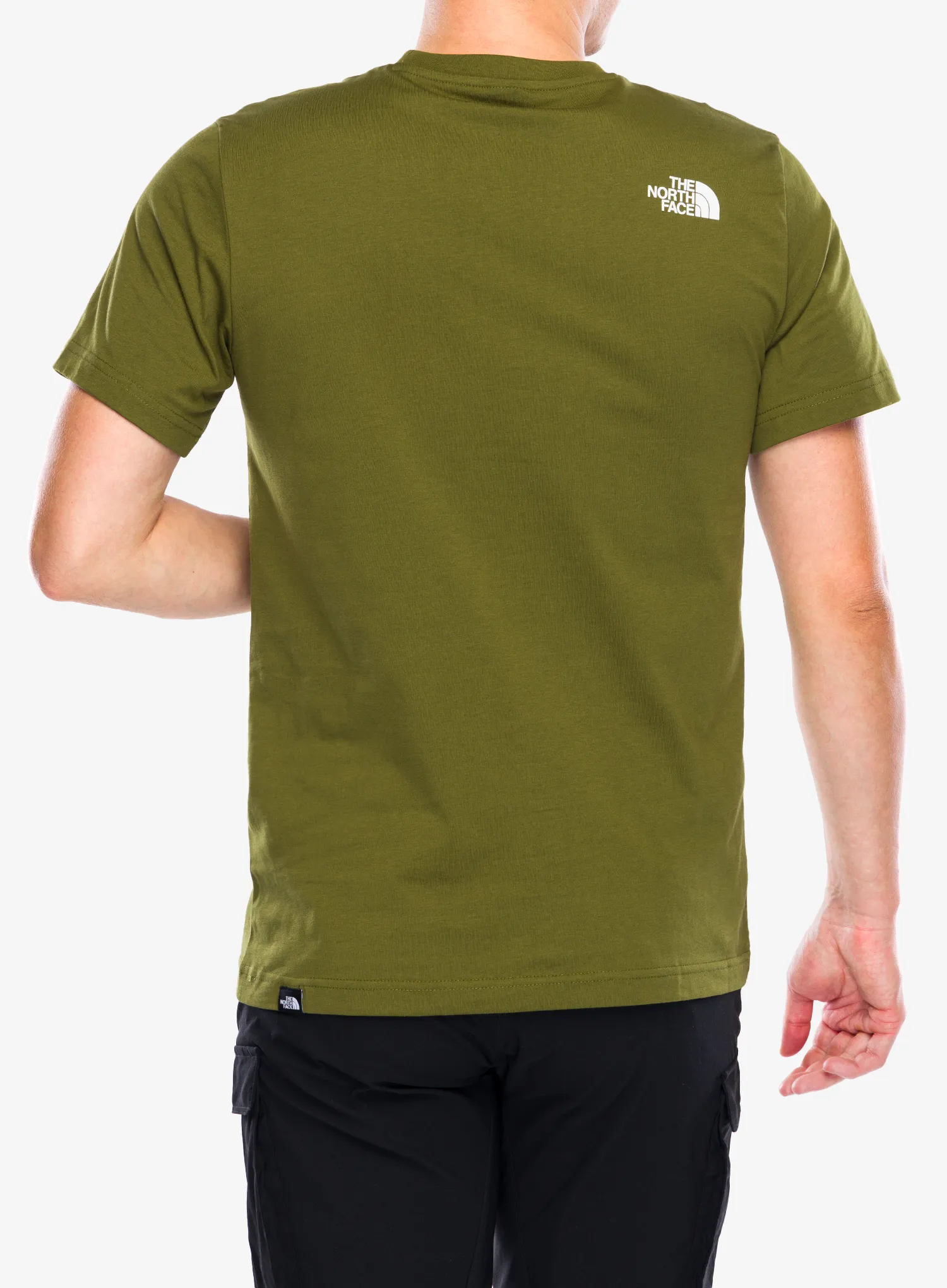 The North Face S/S Easy Tee Pamutpóló - forest olive/tnf white