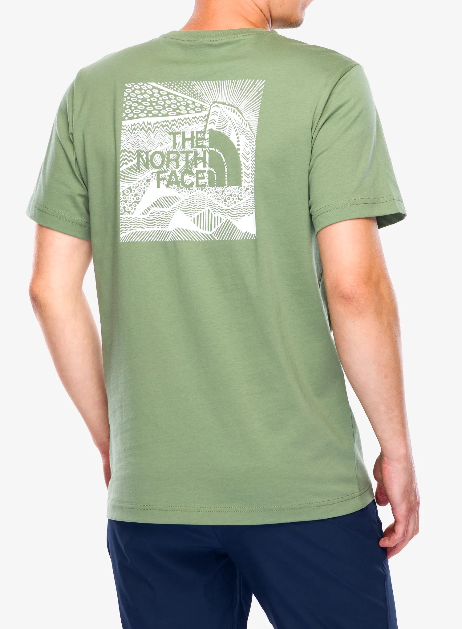 The North Face S/S Redbox Celebration Tee Pamutpóló - bark mist