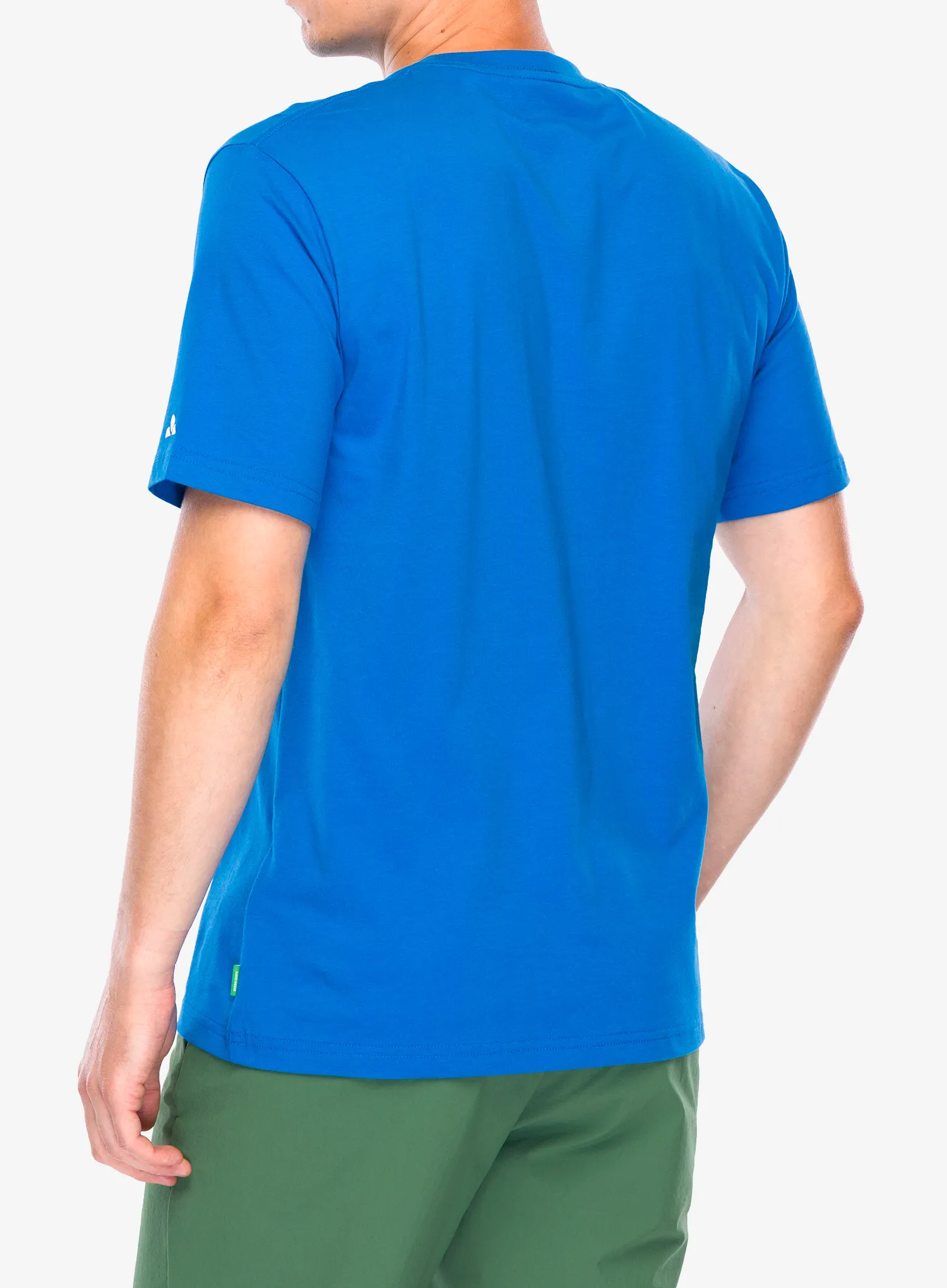 Vaude Logo T-Shirt II Pamutpóló - radiate blue
