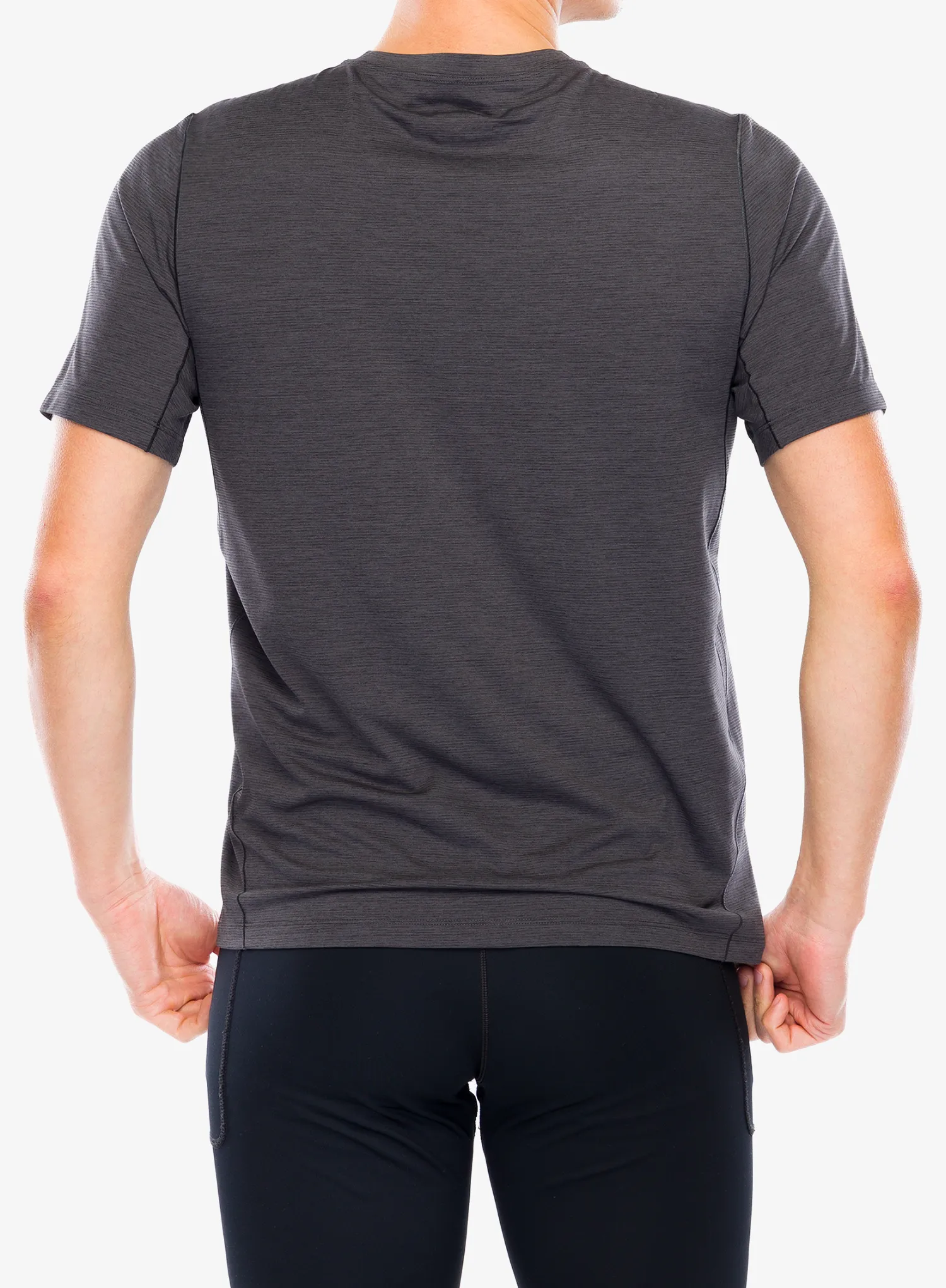 Arcteryx Cormac Crew SS Futópóló - black sapphire