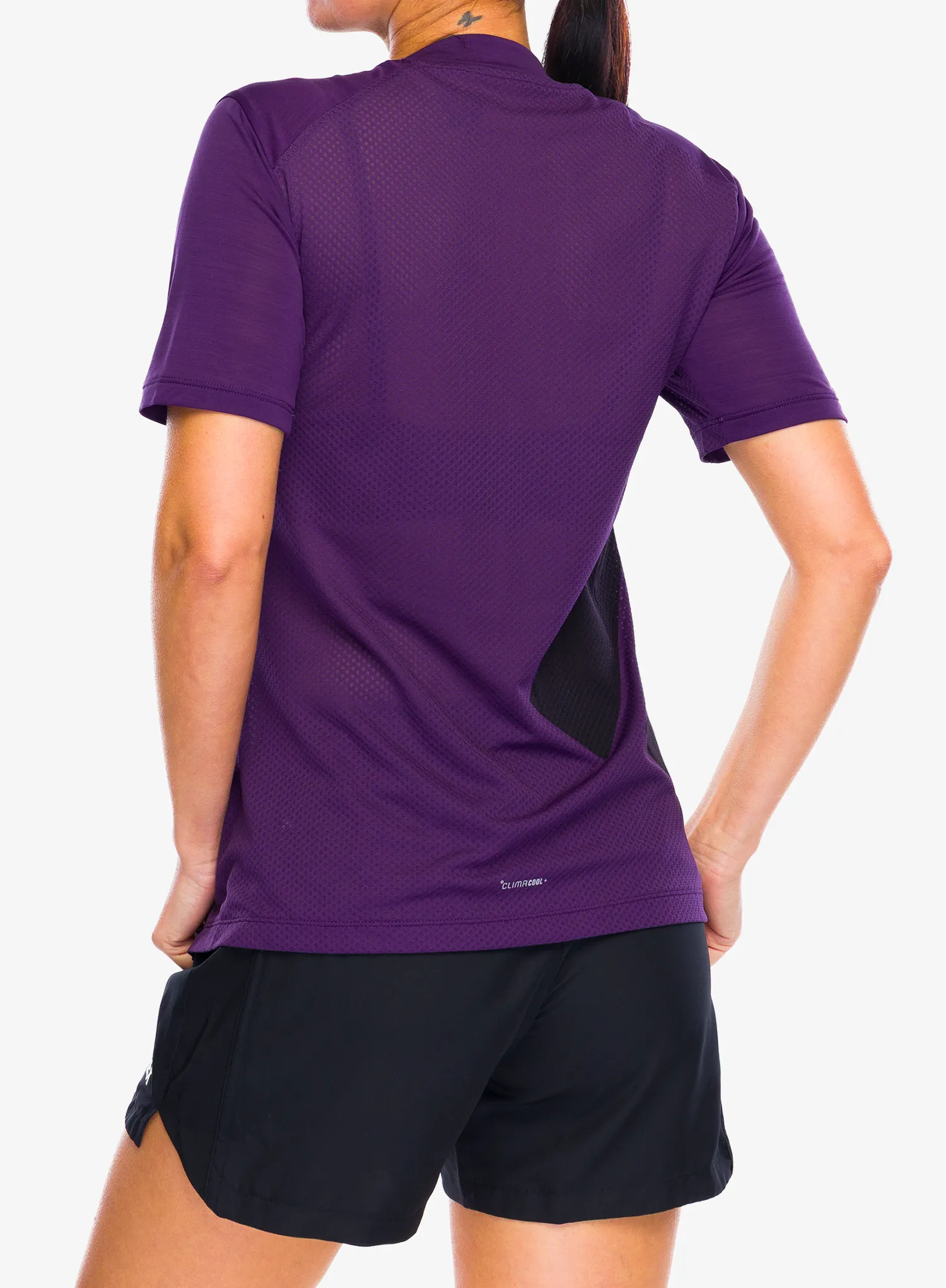 adidas TERREX Xperior T-Shirt Női futópóló - aurora plum