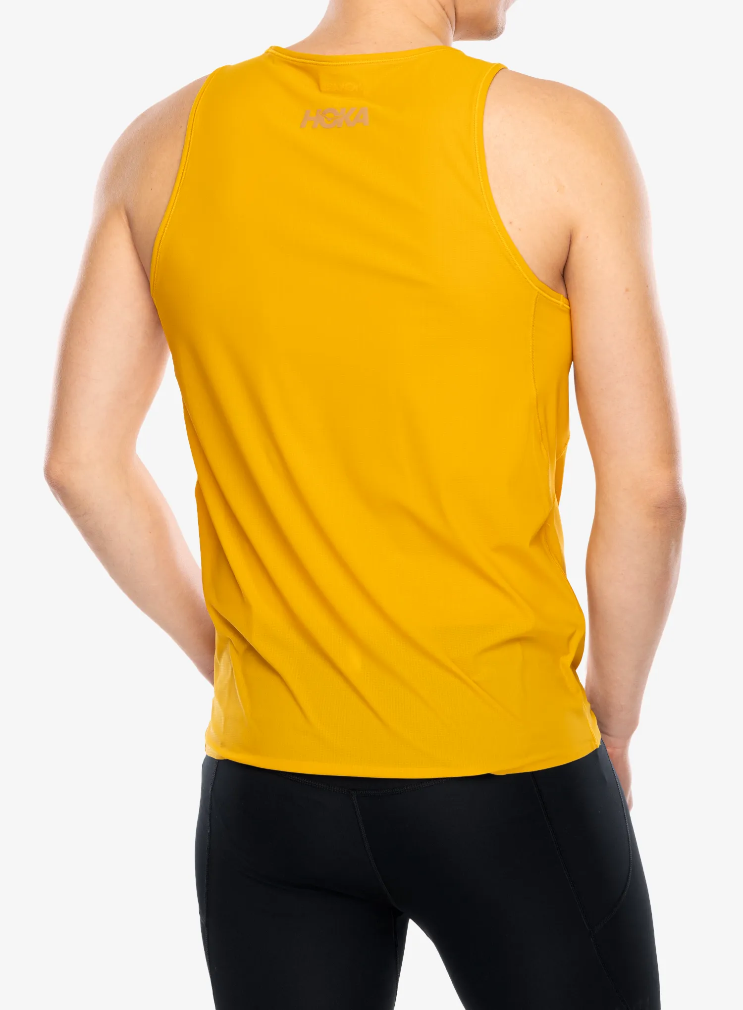 Hoka Airolite Run Tank Futópóló - varisty yellow