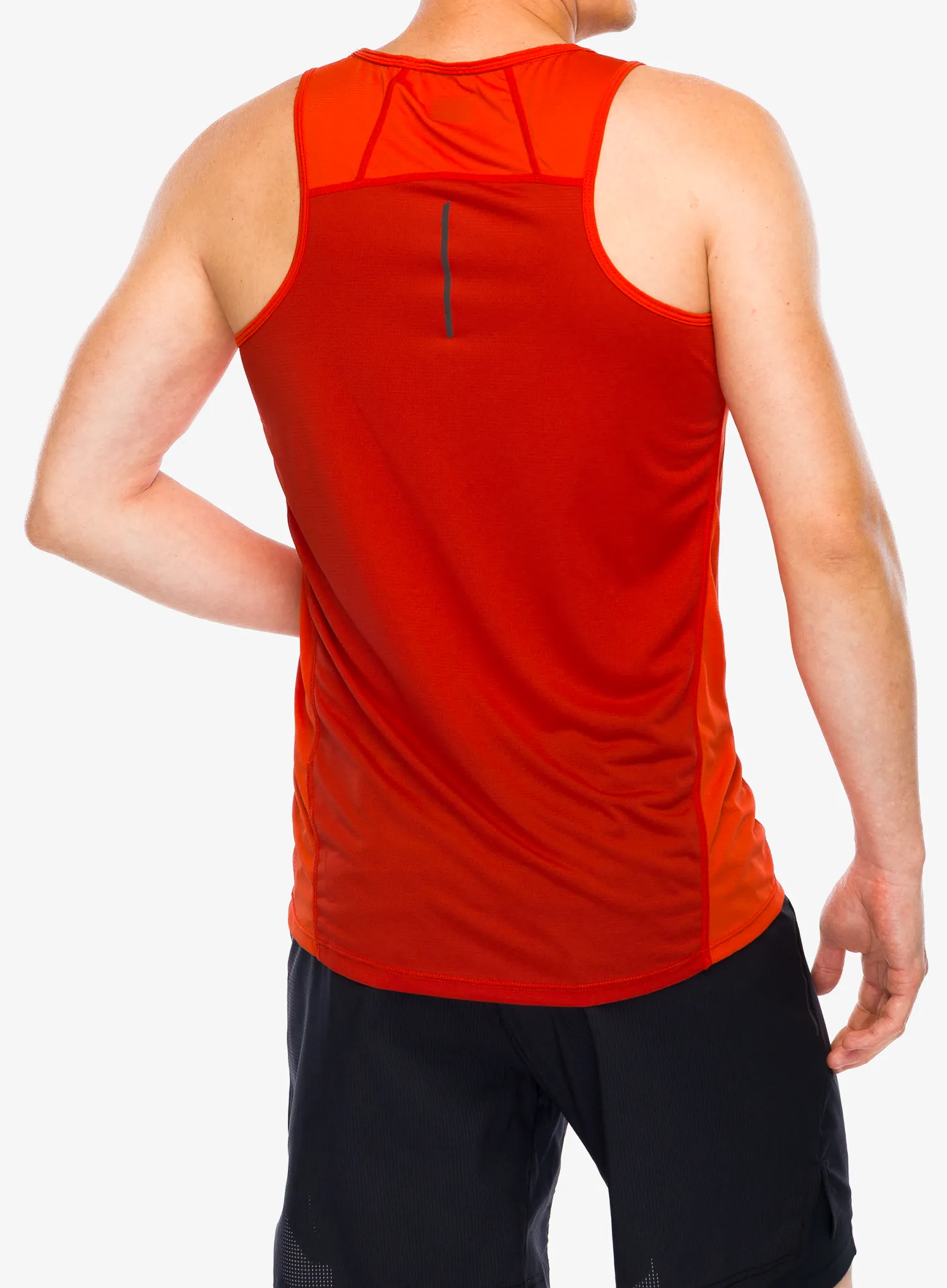 Inov-8 Performance Vest Futópóló - fiery red/red