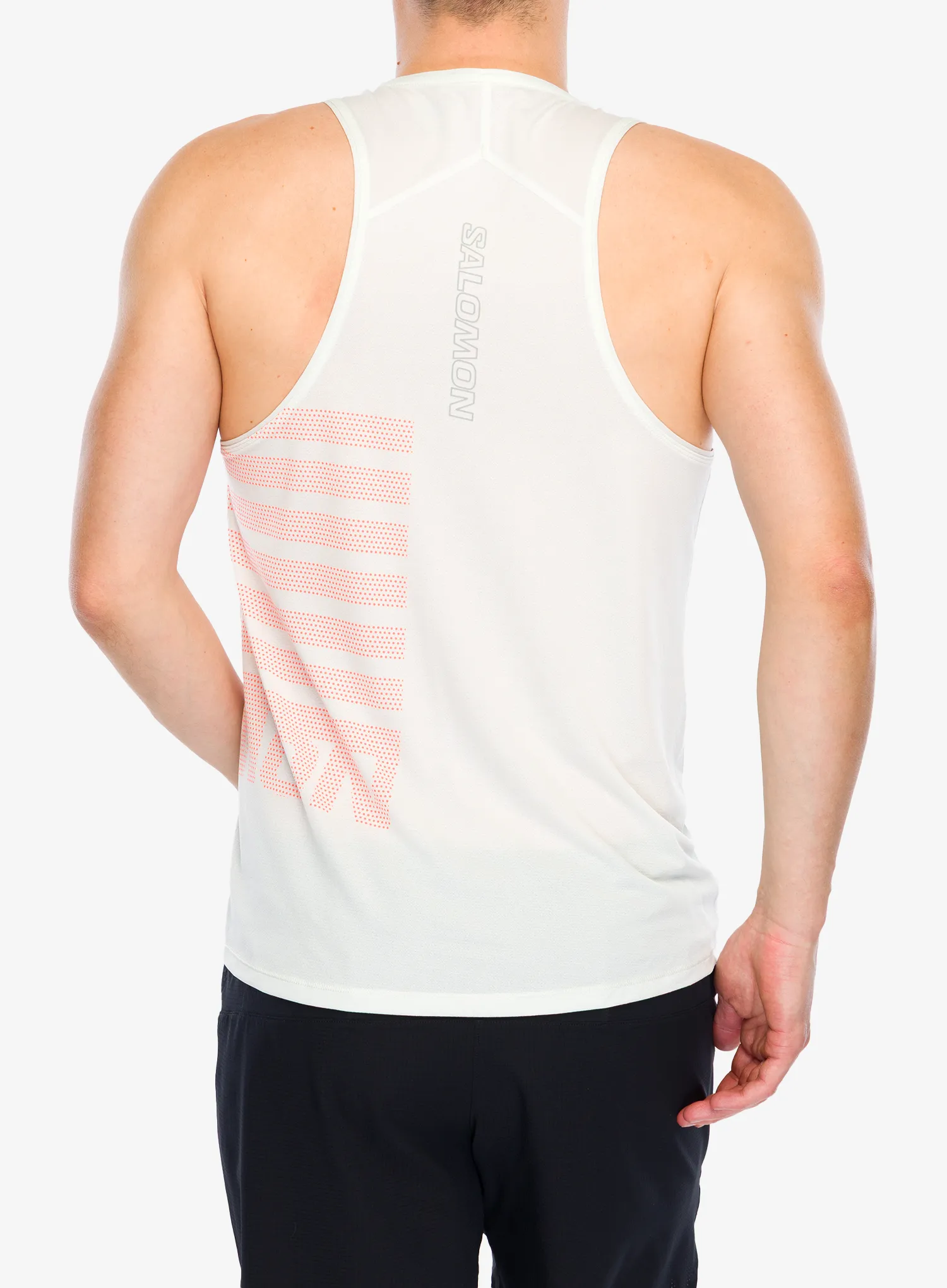 Salomon Sense Aero Singlet GFX Futópóló - icicle