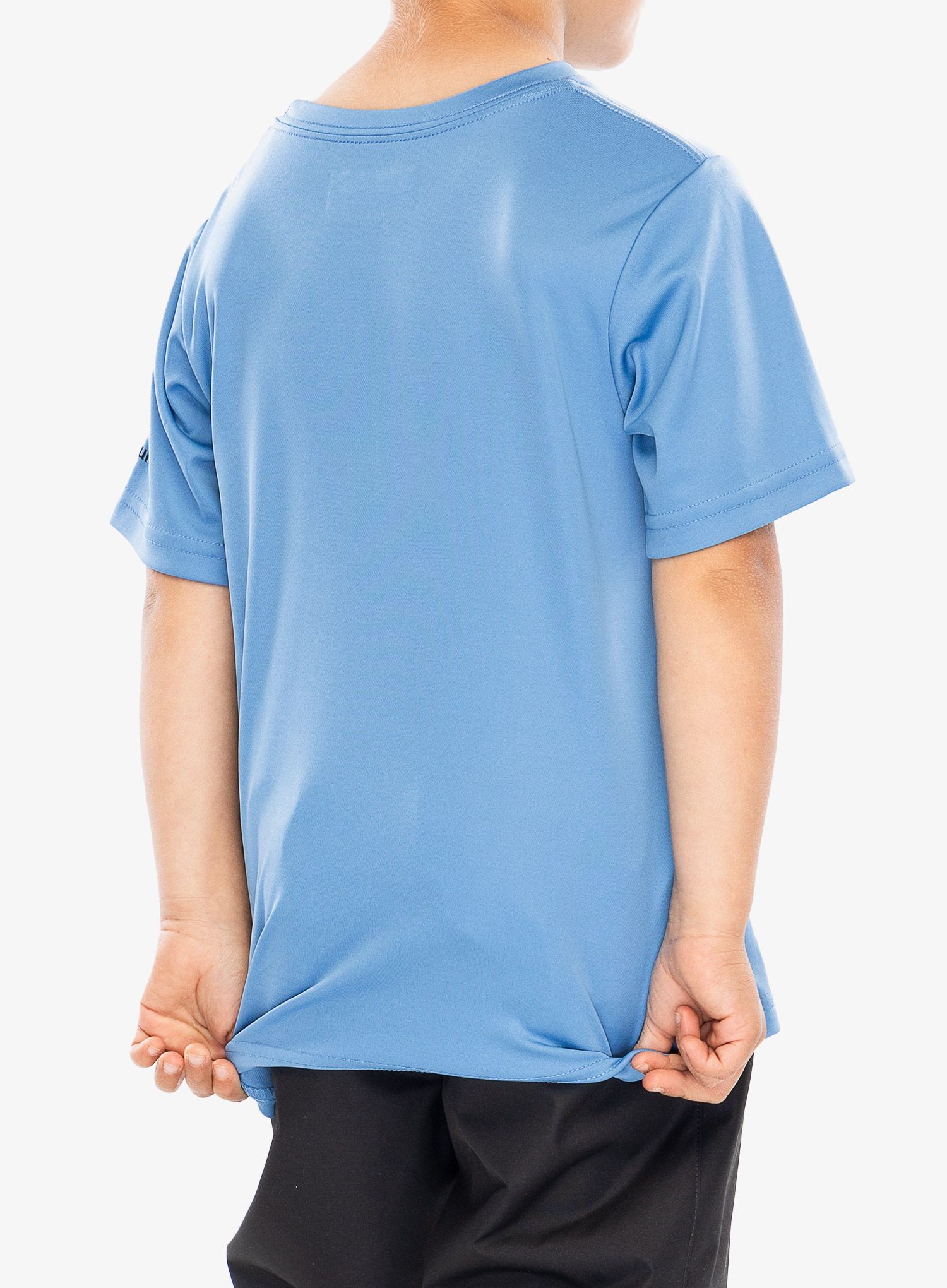 Columbia Fork Stream Short Sleeve Graphic Shirt Póló fiúknak - skyler/lakeside badge