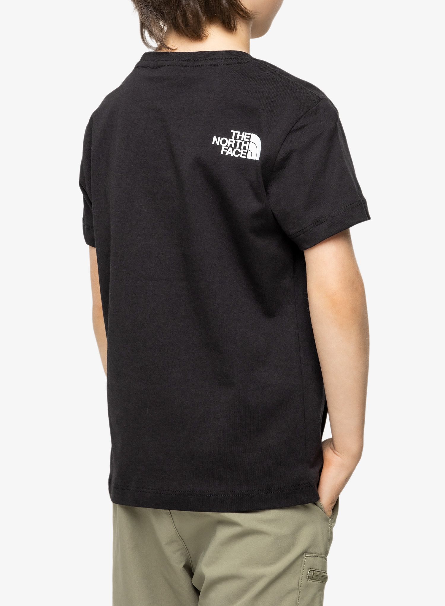 The North Face S/S Easy Tee Póló Fiúknak - tnf black/tnf white