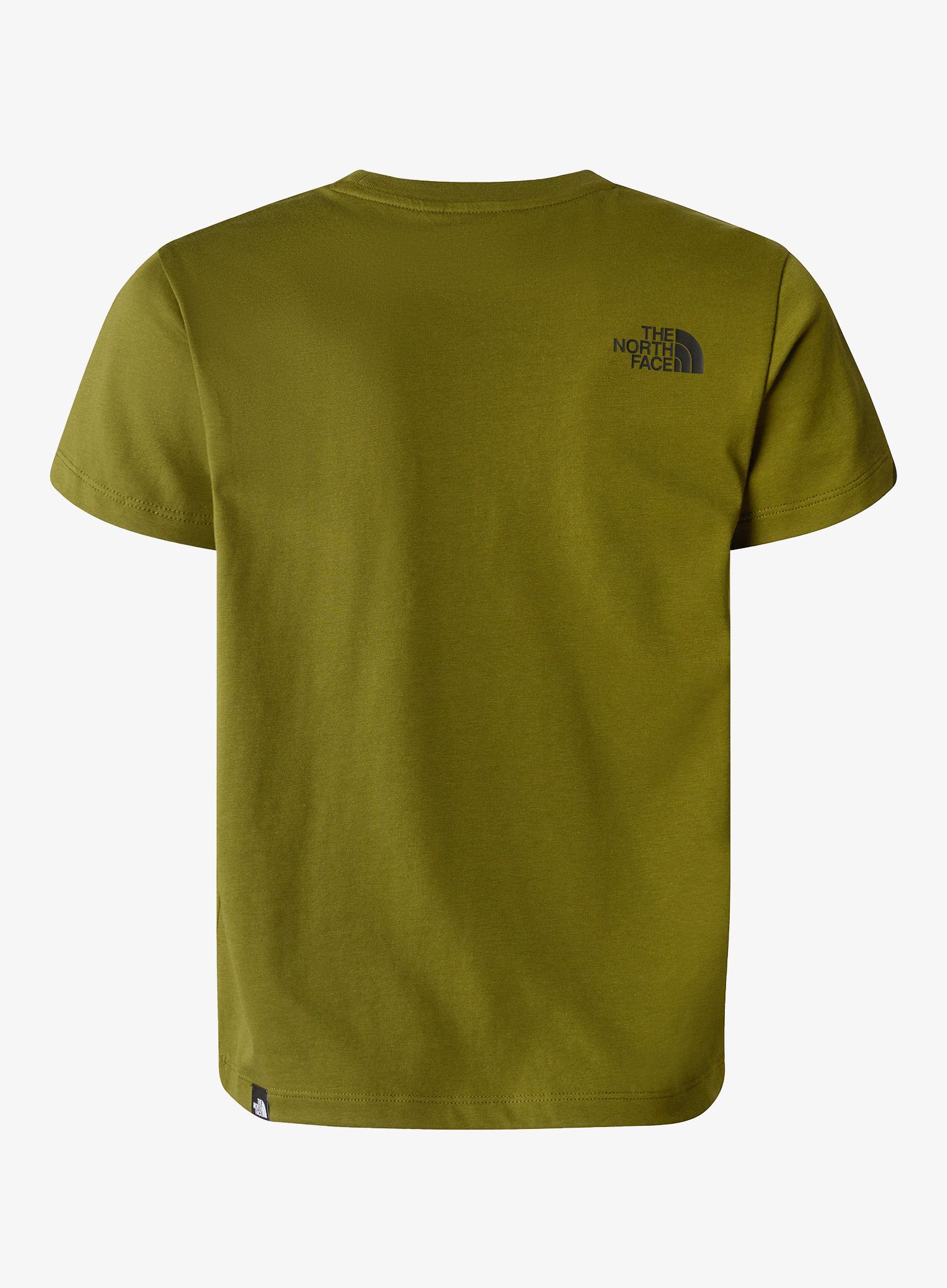 The North Face S/S Easy Tee Póló fiúknak - forest olive