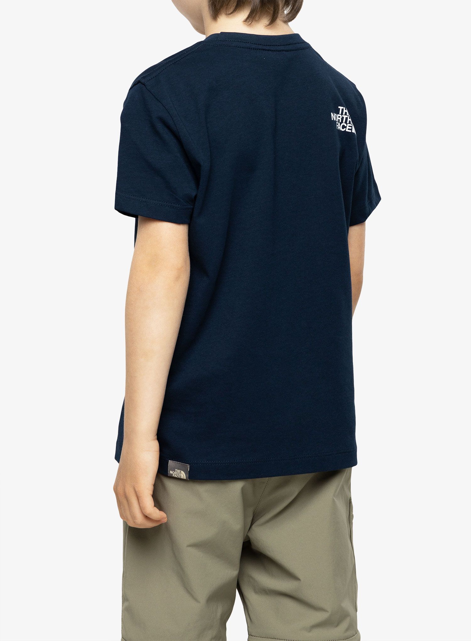 The North Face S/S Easy Tee Póló Fiúknak - summit navy