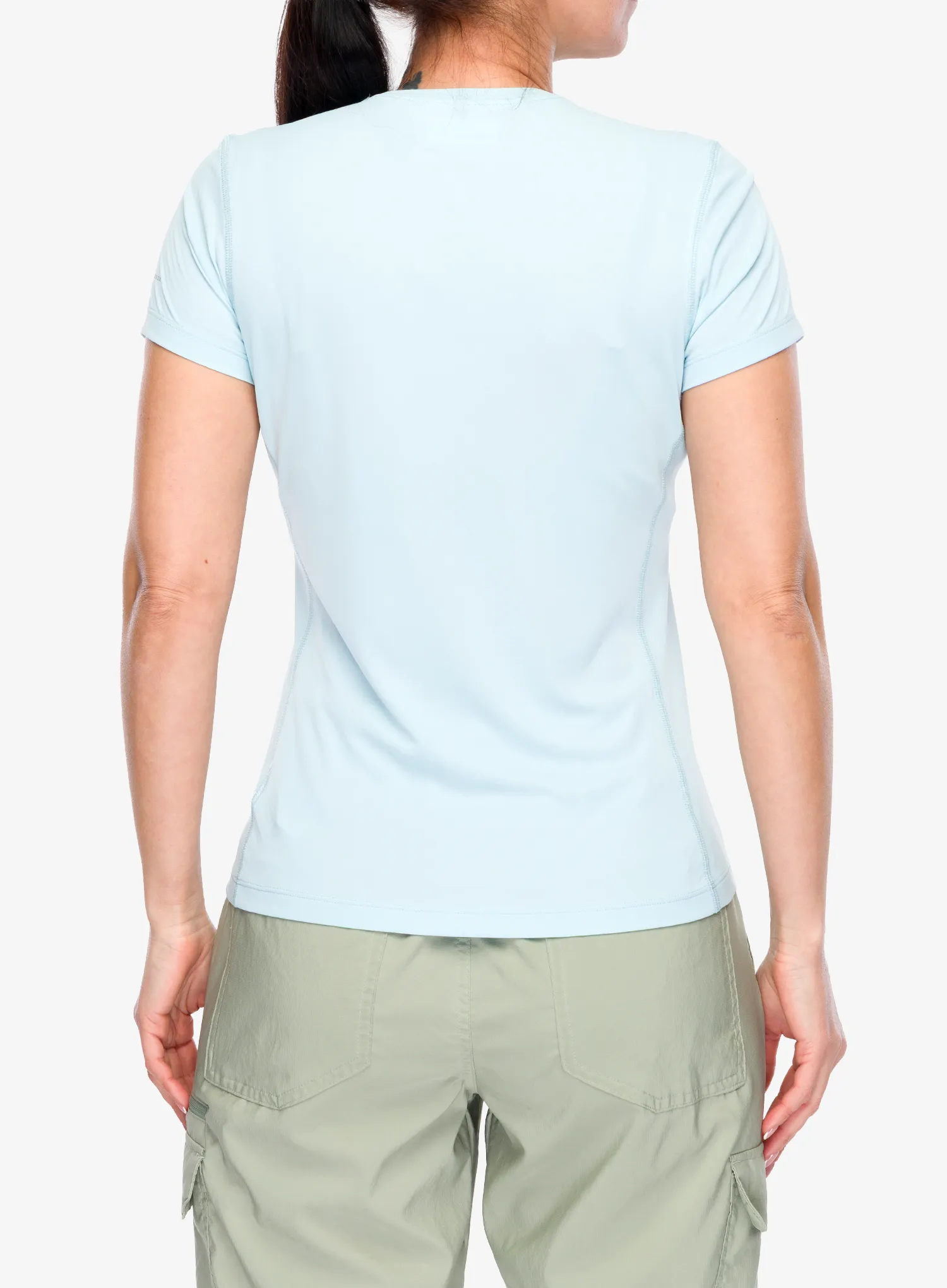 Columbia Zero Rules Light S/S Crew Női póló - marine light